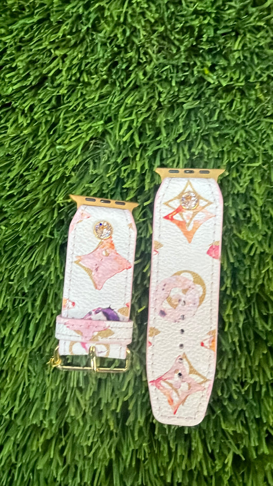 OTD-Beta-Authentic Upcycled LV White Aquarelle-No Logo