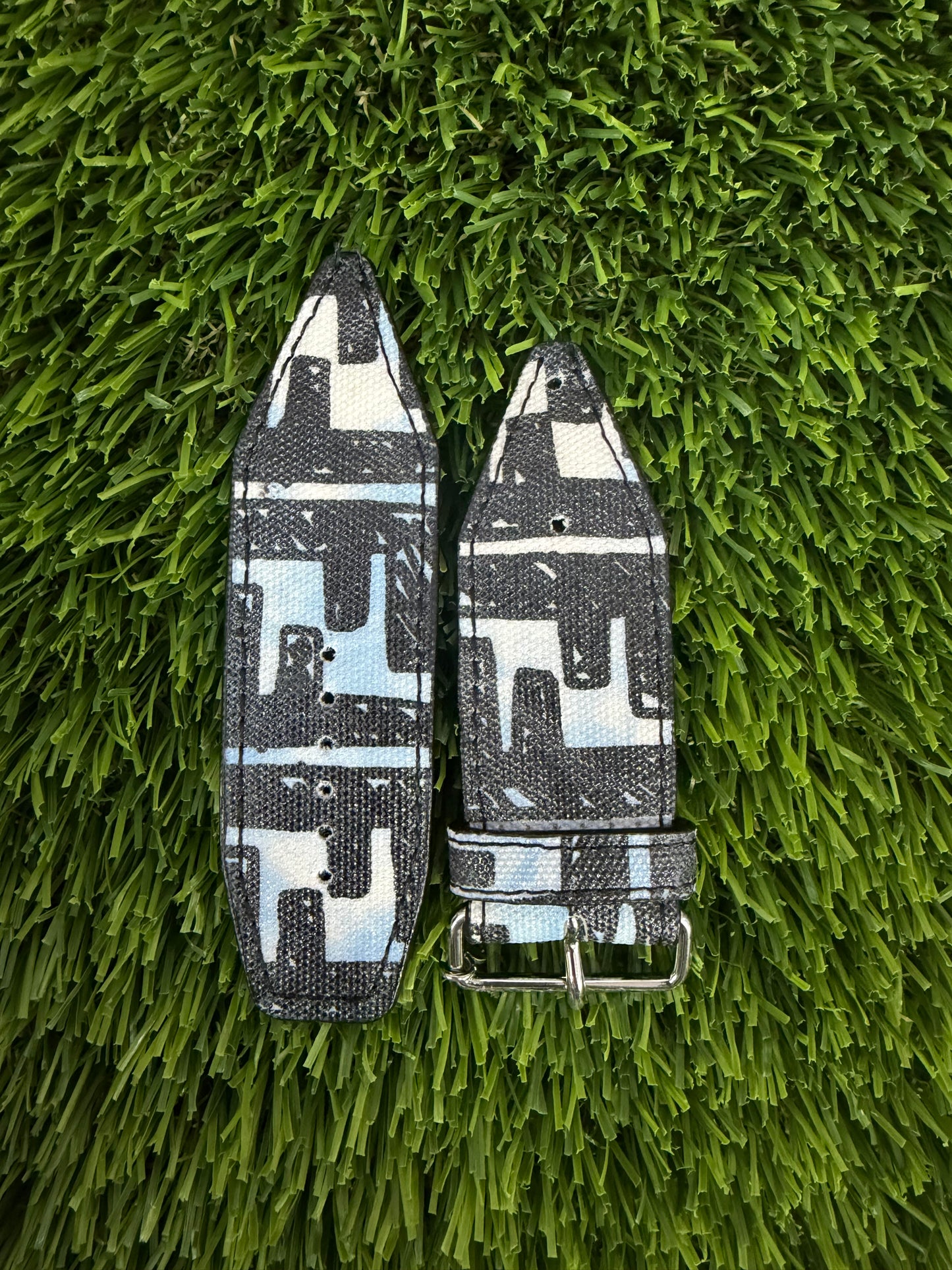 OTD-Authentic Upcycled Cloudy (Black,Blue and White Fendi)