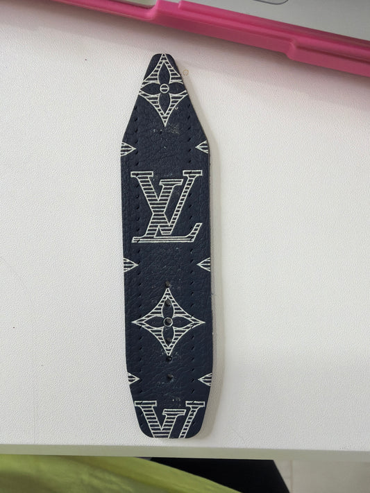Blemished- Authentic Upcycled Rare Navy Shadow LV Monogram
