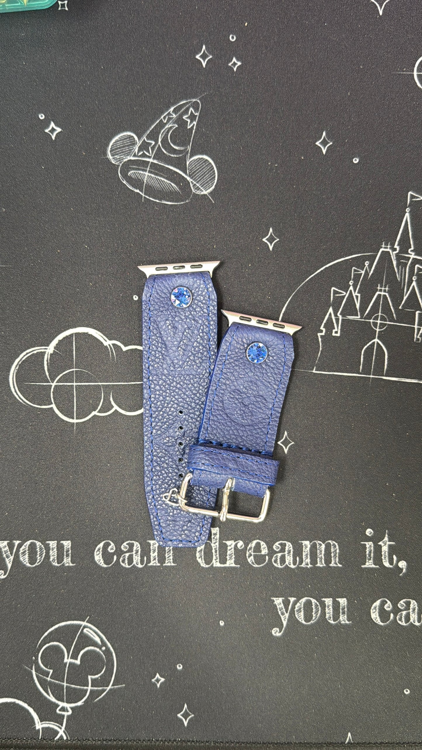 Authentic Upcycled LV Celeste Empreinte (Blue)