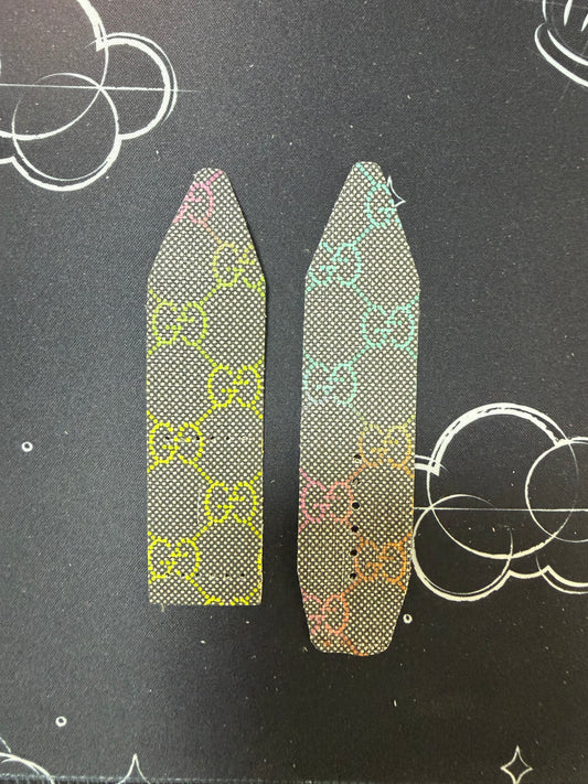 LC-Beta-Lime/Aqua-Authentic Upcycled Multicolored GG