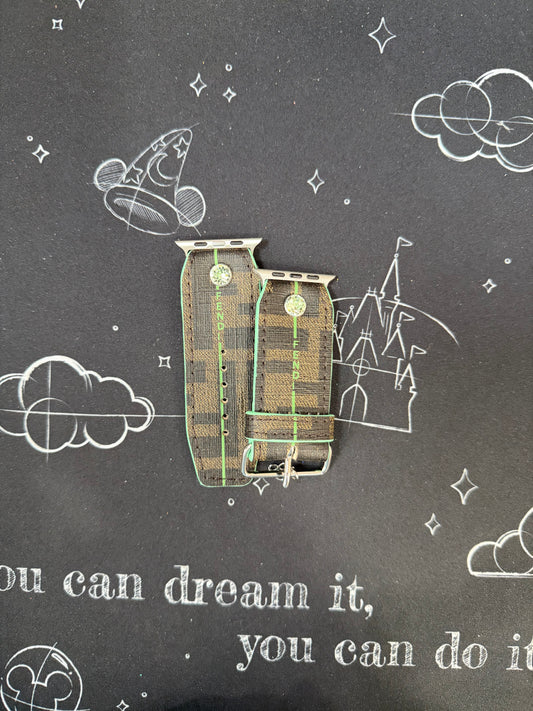 Blemished_Alpha_Authentic Upcycled Fendi Green Stripe