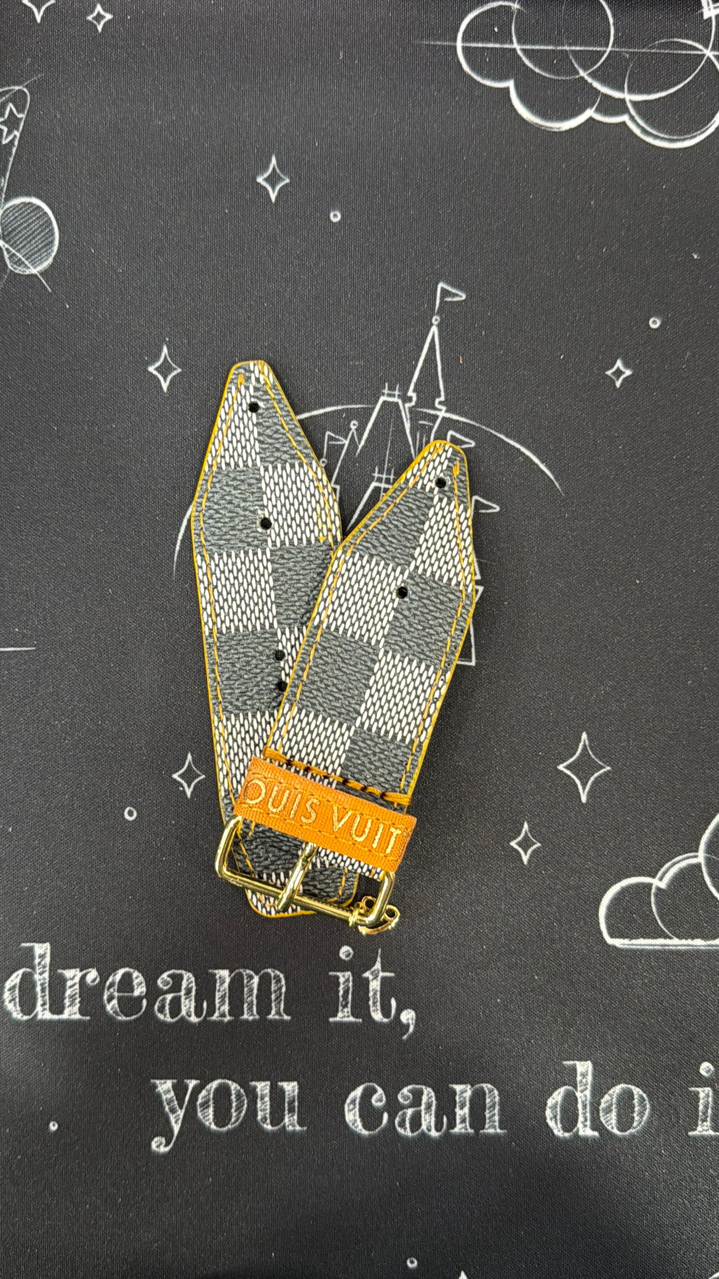 Auténtico LV Damier Azur