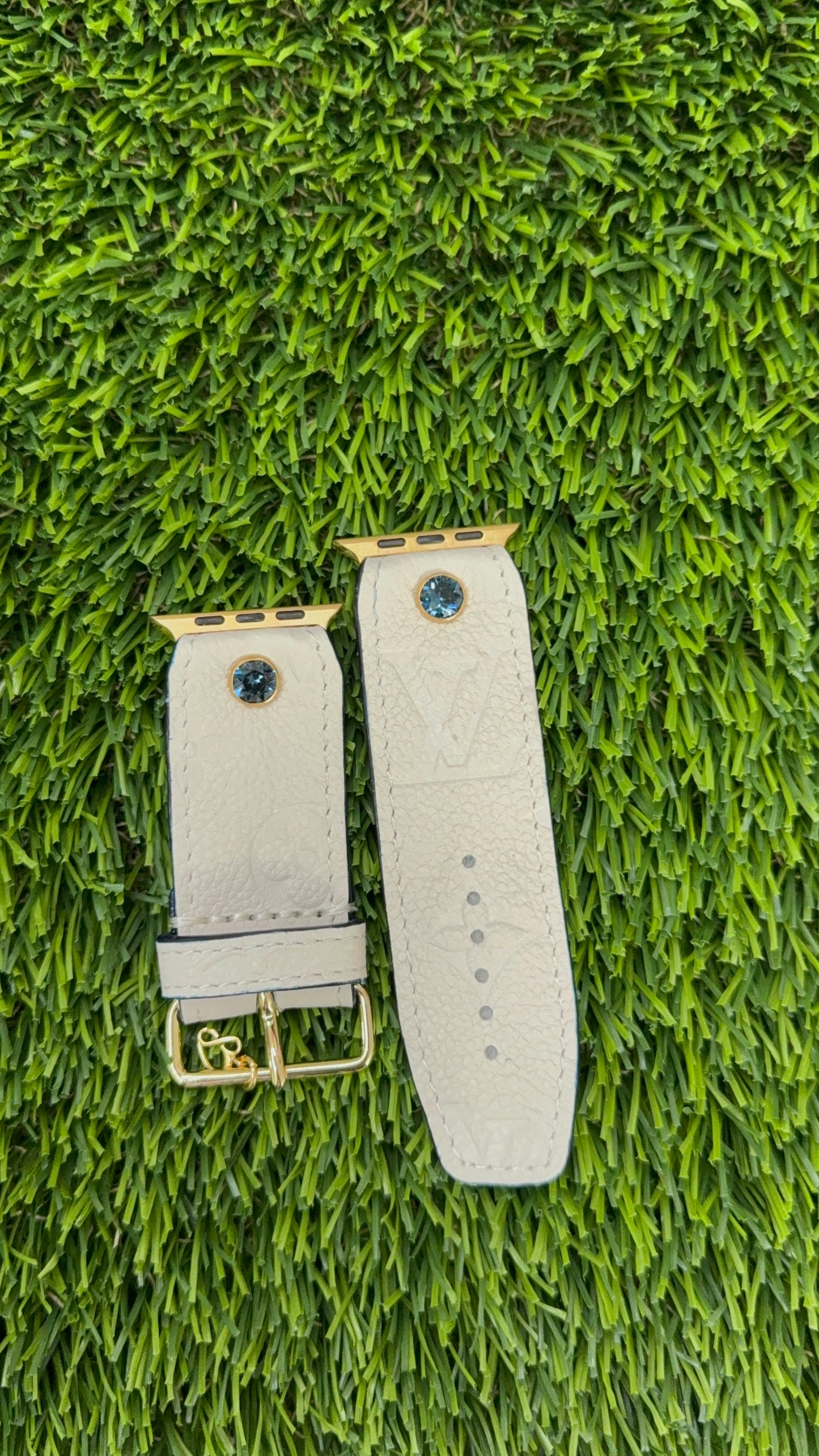 Authentic Upcycled LV Ivory Empreinte