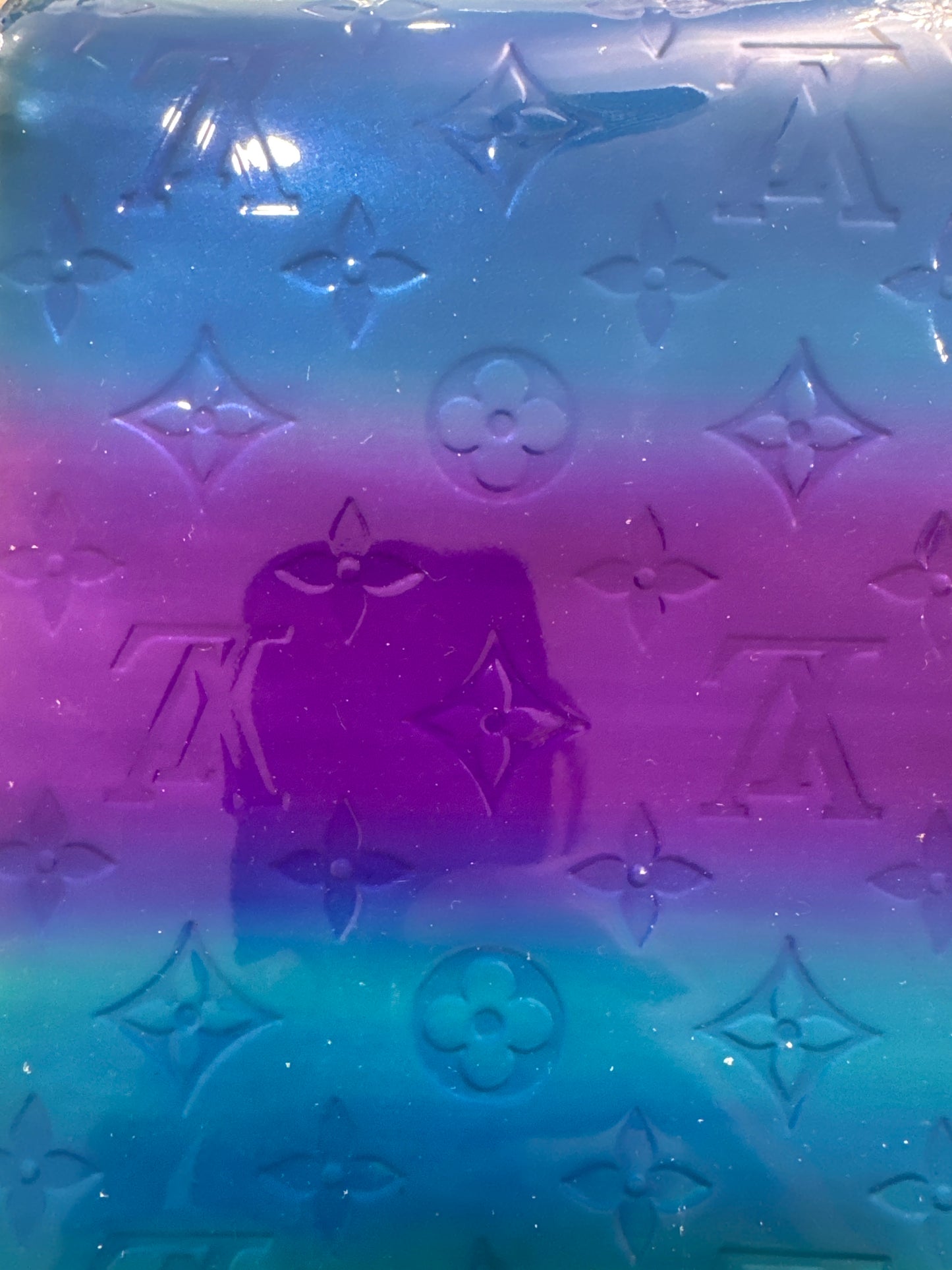 Authentic Upcycled LV Blue Haze