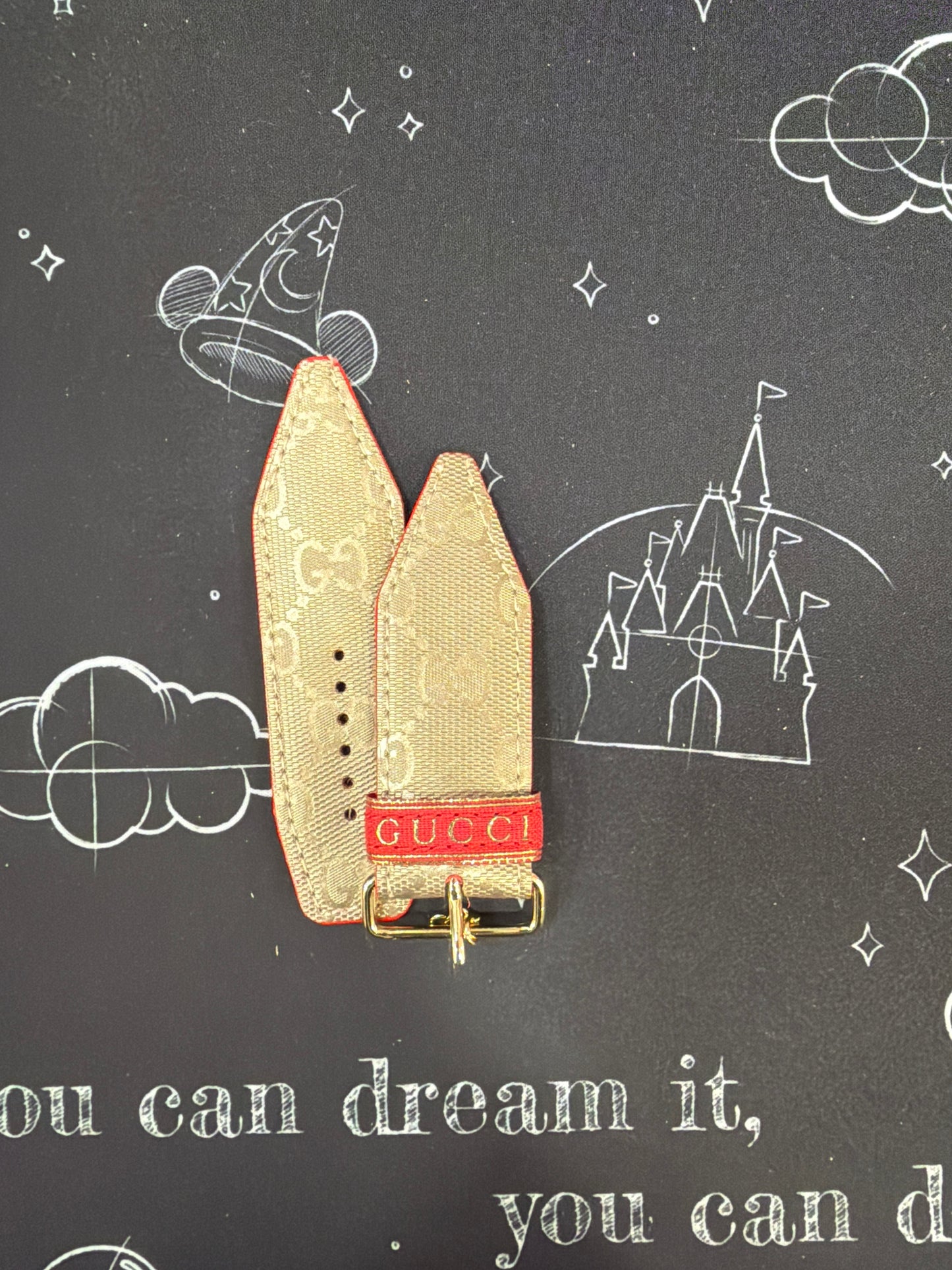 OTD-ALPHA-Diamond Cut-Authentic Upcycled Gold GG Imprime