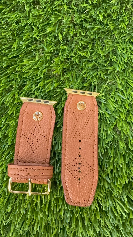 Authentic Upcycled LV Cognac Mahina