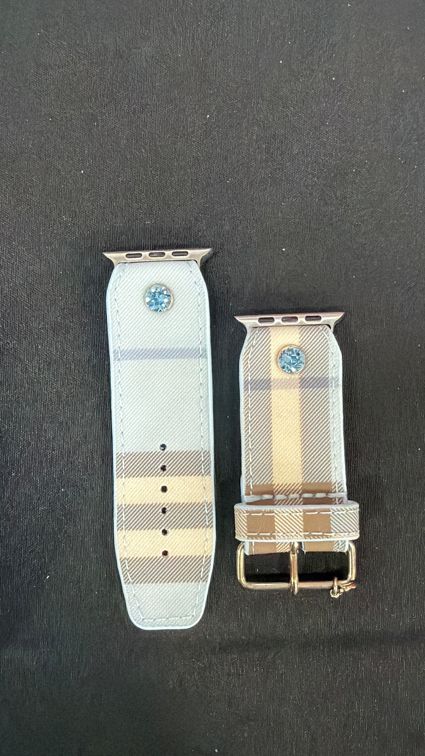 OTD-BETA-Authentic Upcycled Burberry Blue Nova Check