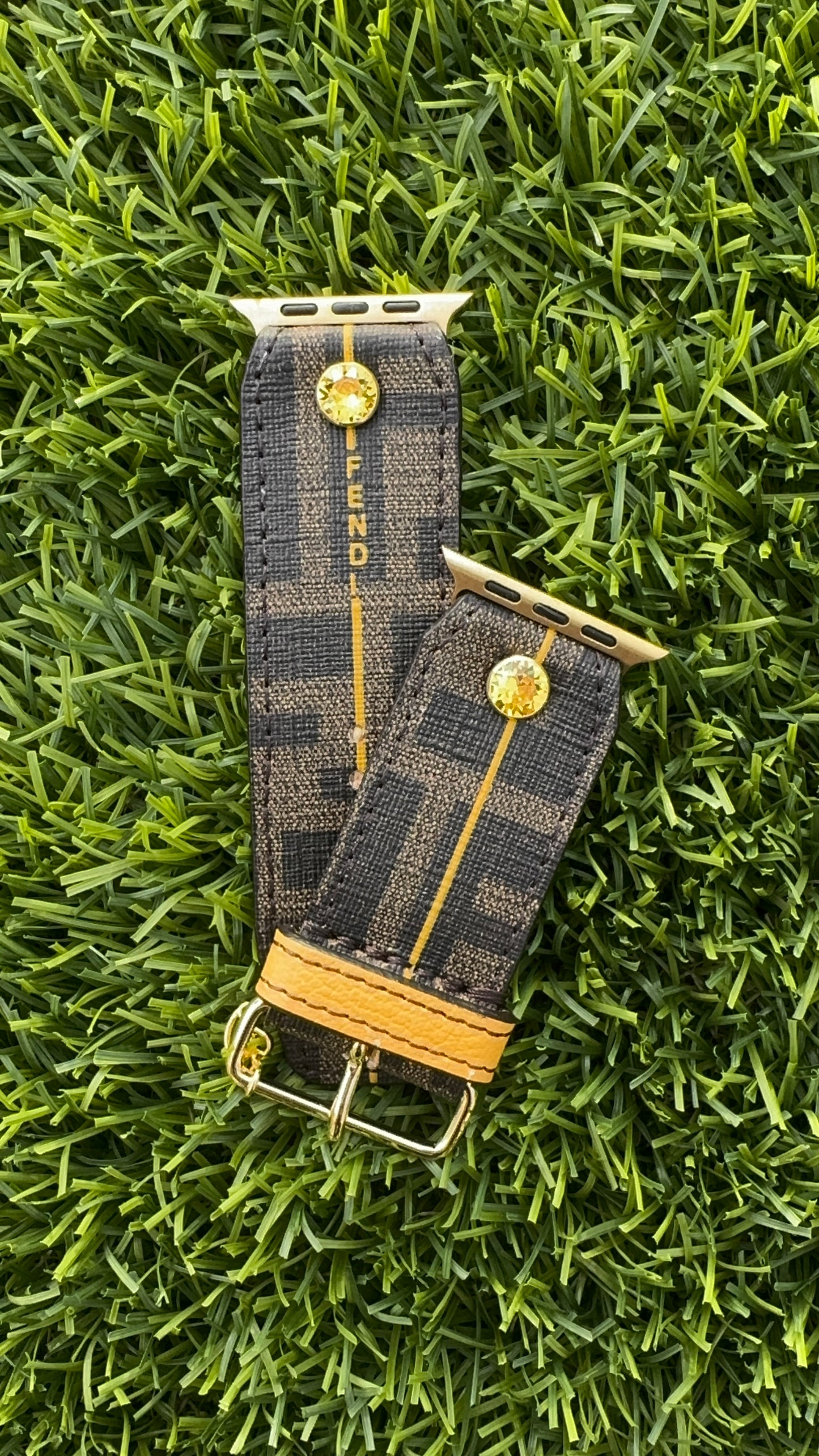 Authentic Upcycled Fendi Rainbow Stripe