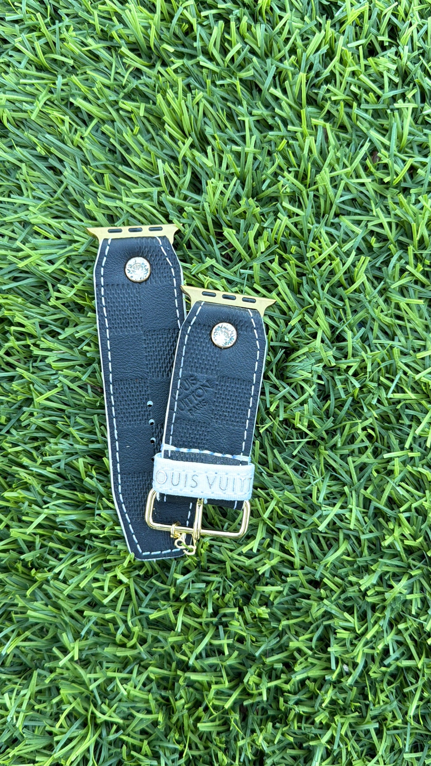 Authentic Upcycled Black Damier Infini