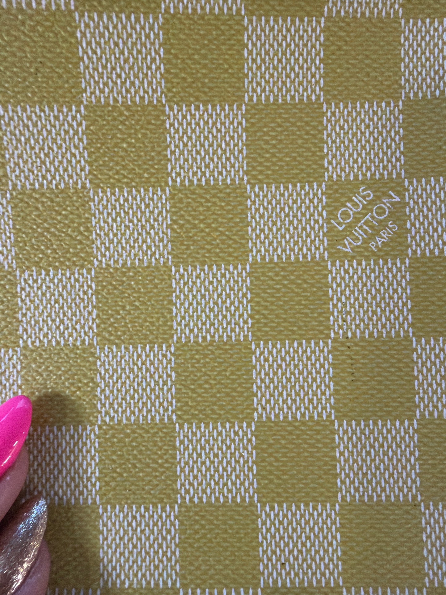 Auténtico LV Damier Azur