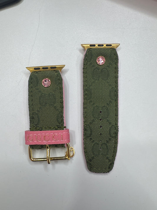 OTD- Authentic Upcycled Hunter Green Fabric GG