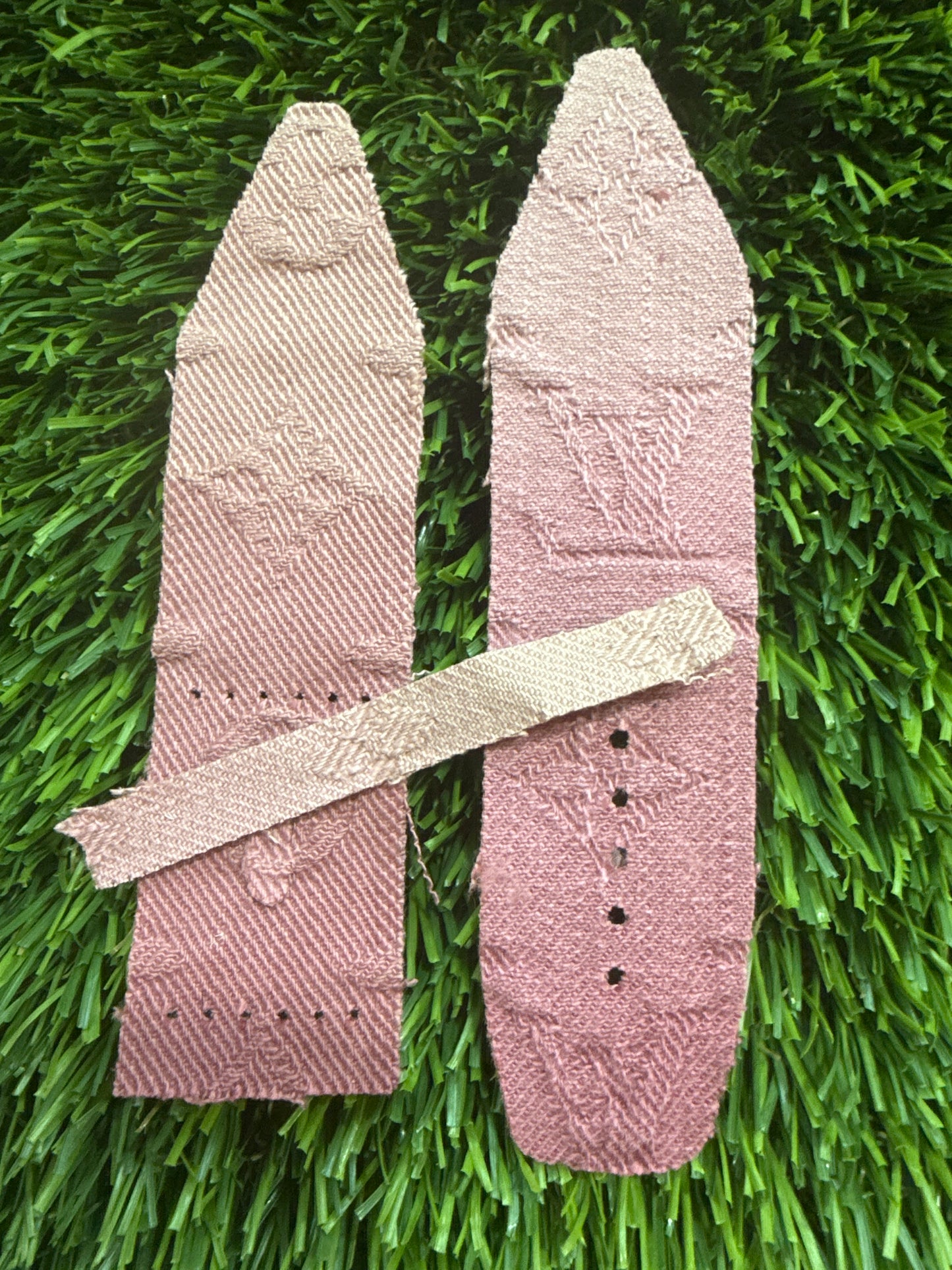 LC-Beta-Authentic Upcycled LV Pink Ombré Denim