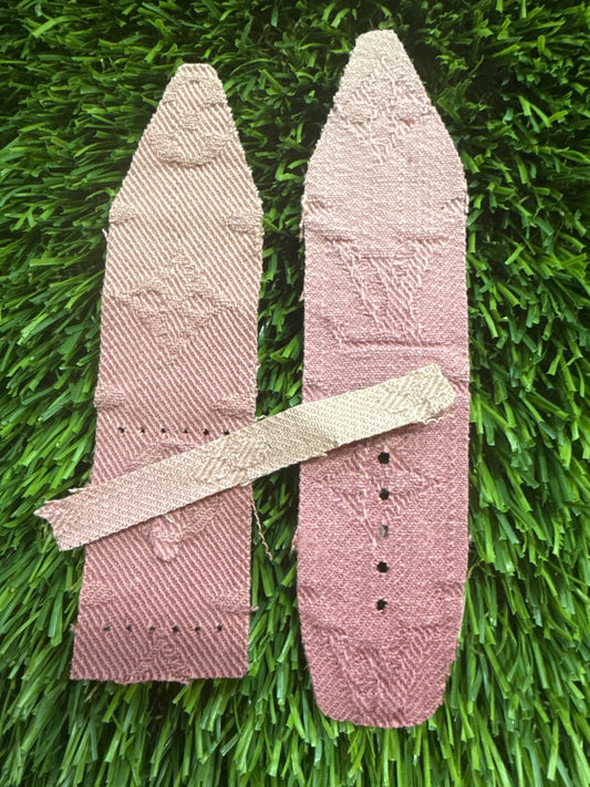 LC-Beta-Authentic Upcycled LV Pink Ombré Denim