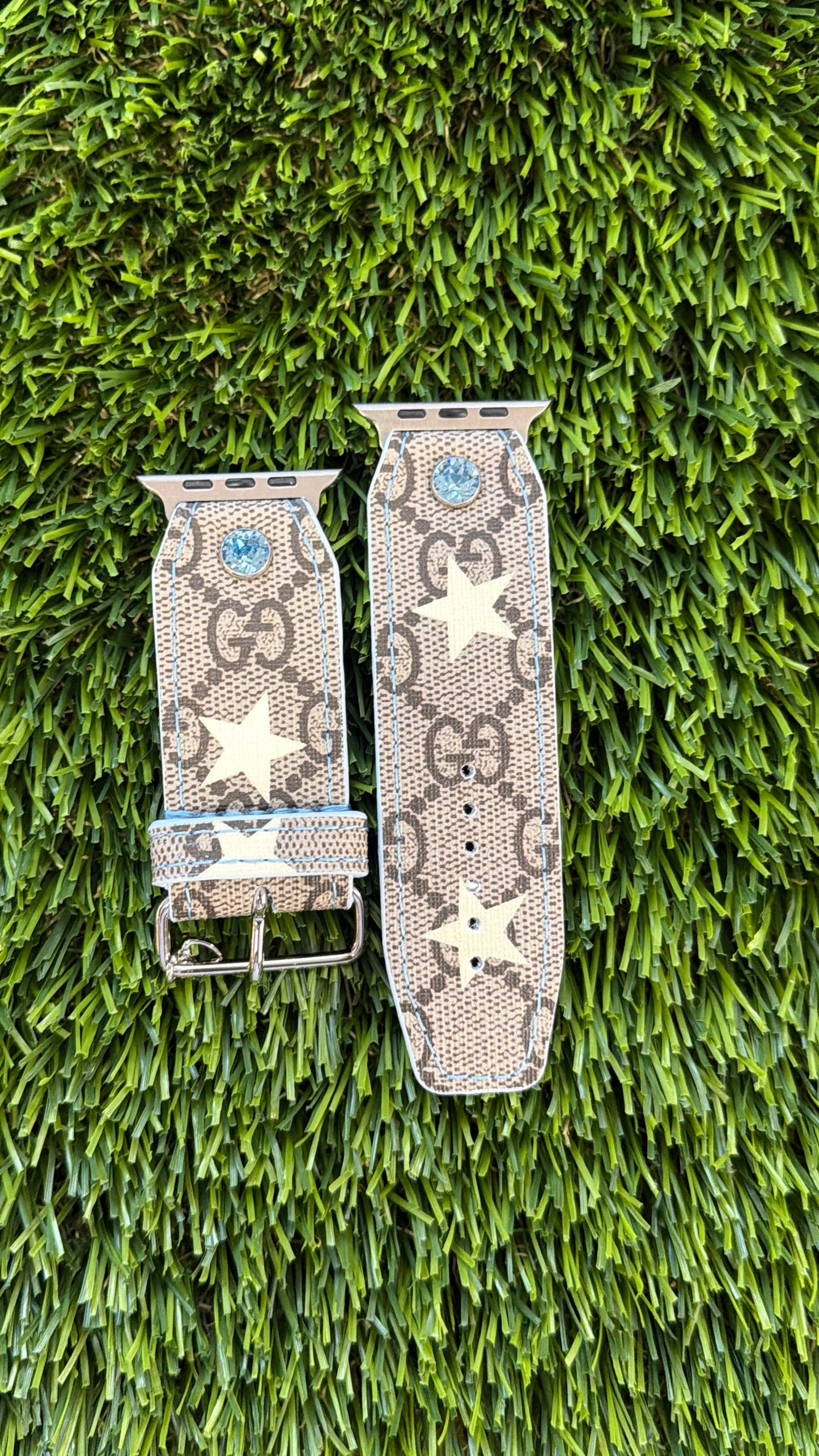 Customizable-Authentic Upcycled GG Ivory Stars