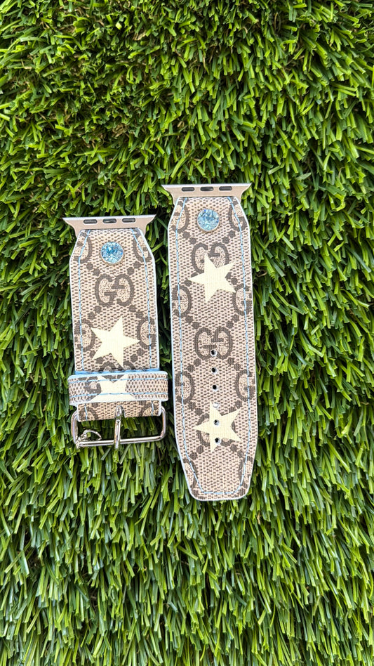 Customizable-Authentic Upcycled GG Ivory Stars