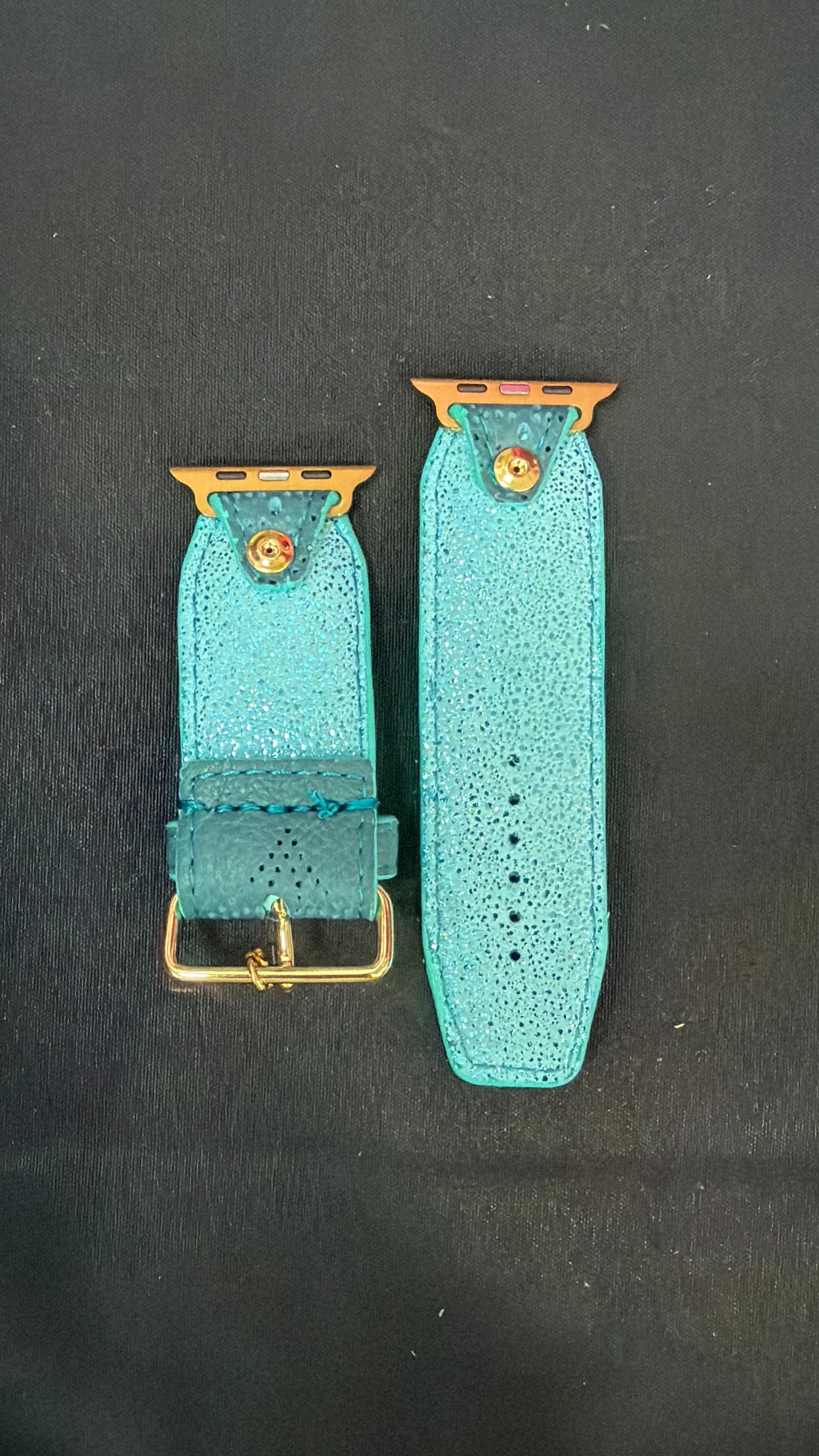 Authentic Upcycled LV Lagon Mahina (Deep Turquoise)