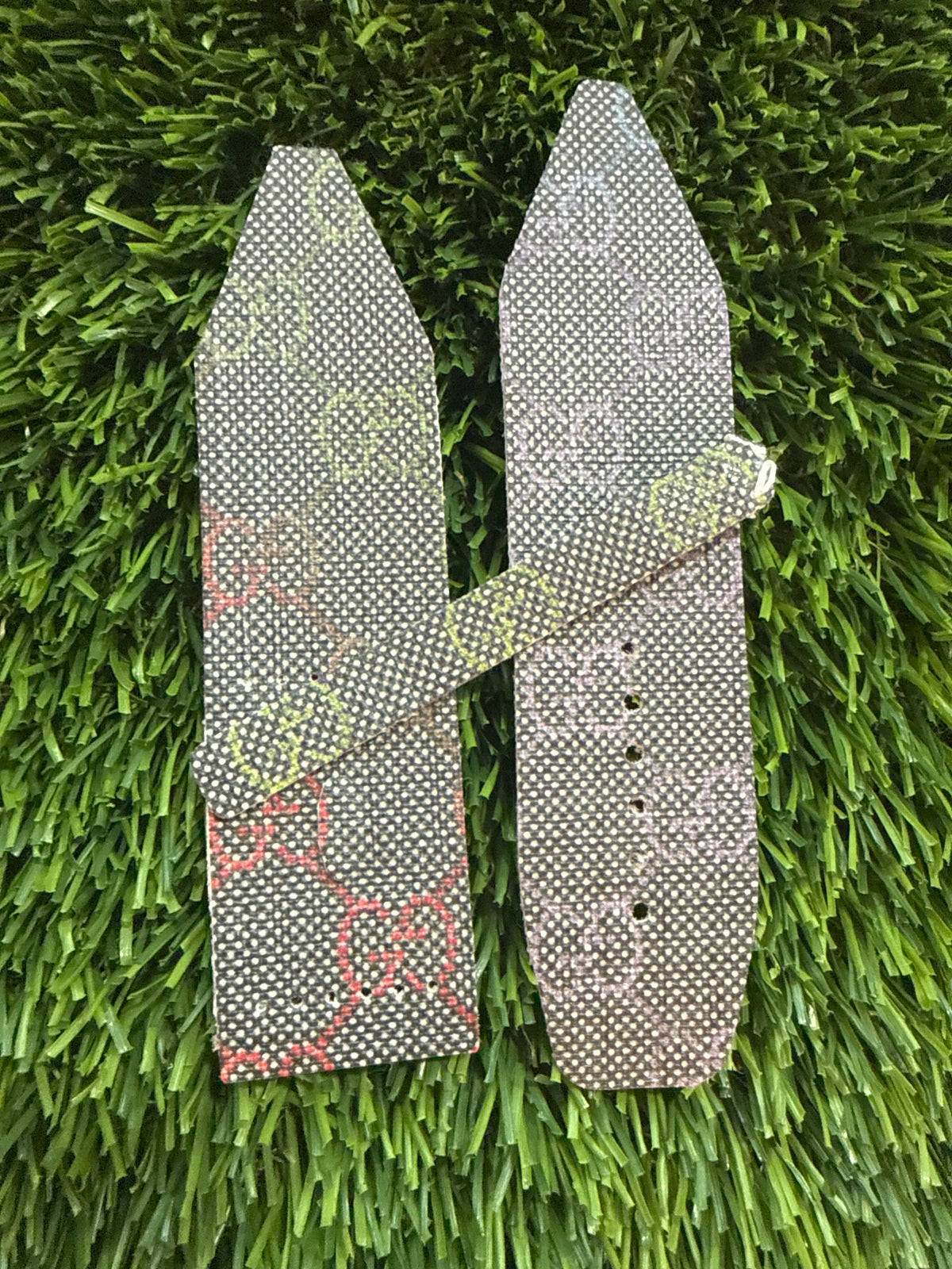 LC-Beta-Purple + Green-Authentic Upcycled Multicolored GG