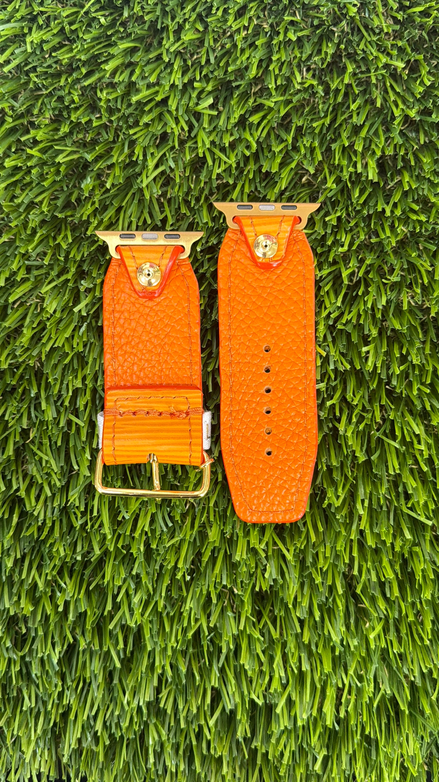Customizable-LV Epi Vintage in Mandarin Orange Leather