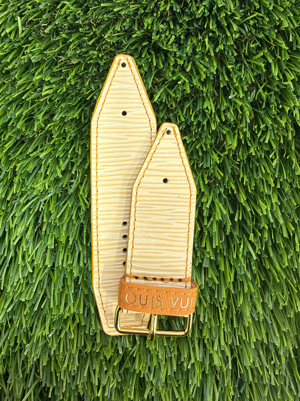Customizable-LV Epi Vanilla Leather