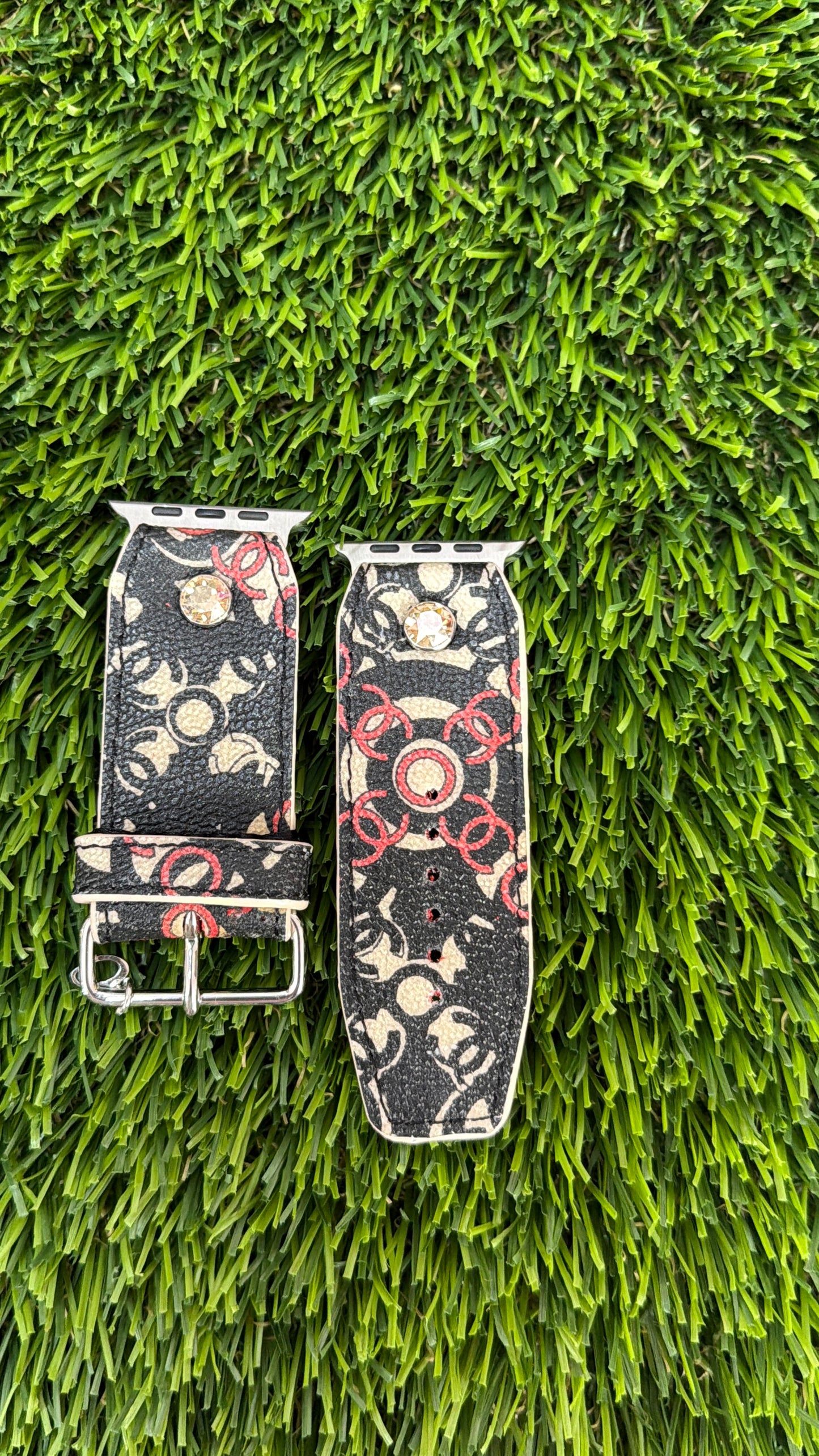 OTD-Alpha-Authentic Upcycled Chanel Optic (Cream Edge)