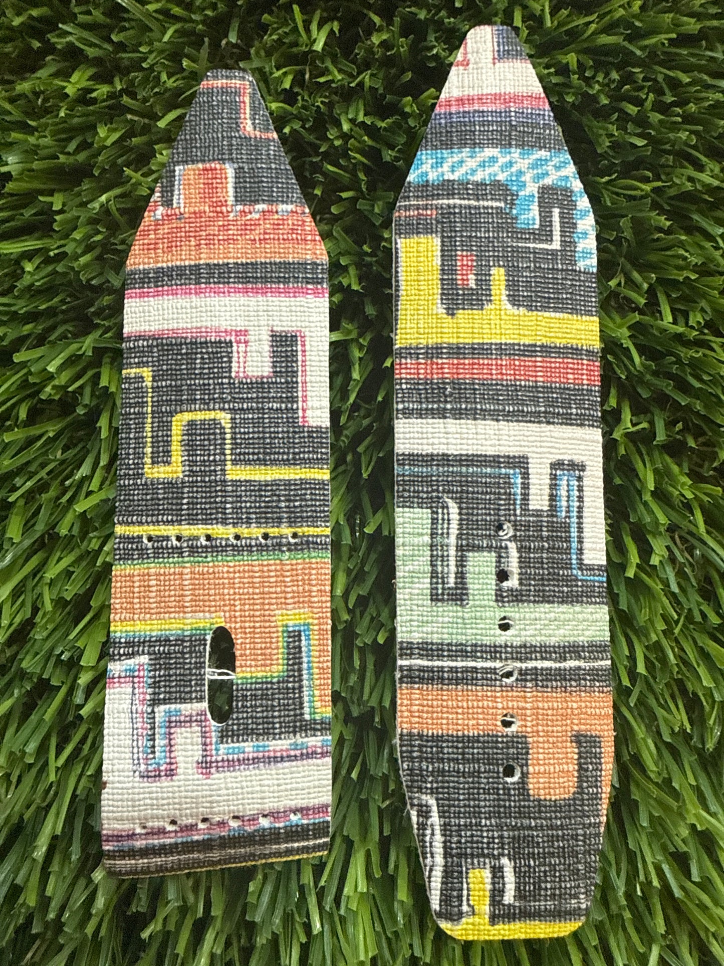 LC-Blemished-Beta-Black,Yellow, Mint, Orange , Pink Authentic Upcycled Colorful Black Fendi