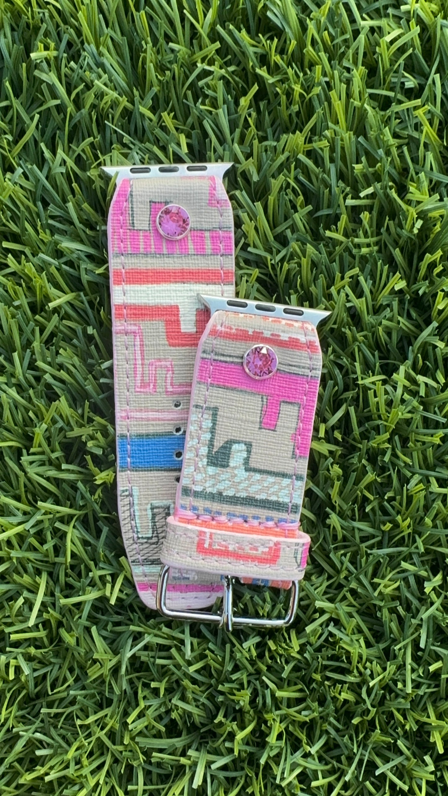 OTD- Authentic Upcycled Pink Colorful Fendi- Beta