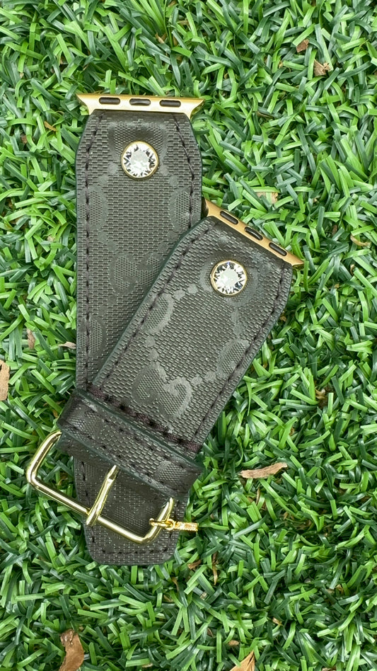 Authentic Upcycled Olive GG Imprime