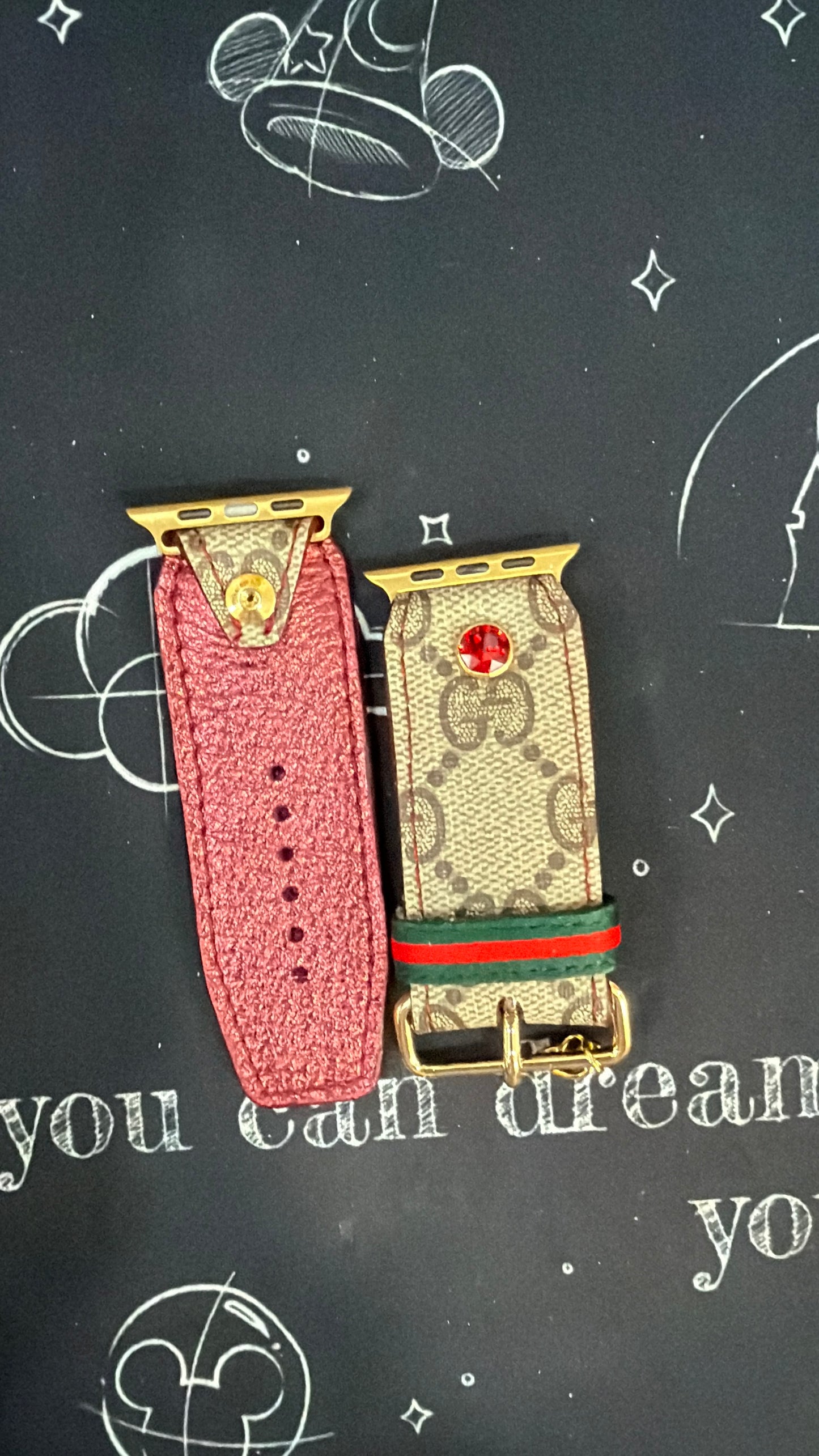 OTD-Alpha-Authentic Upcycled Traditional Brown Webb Gucci