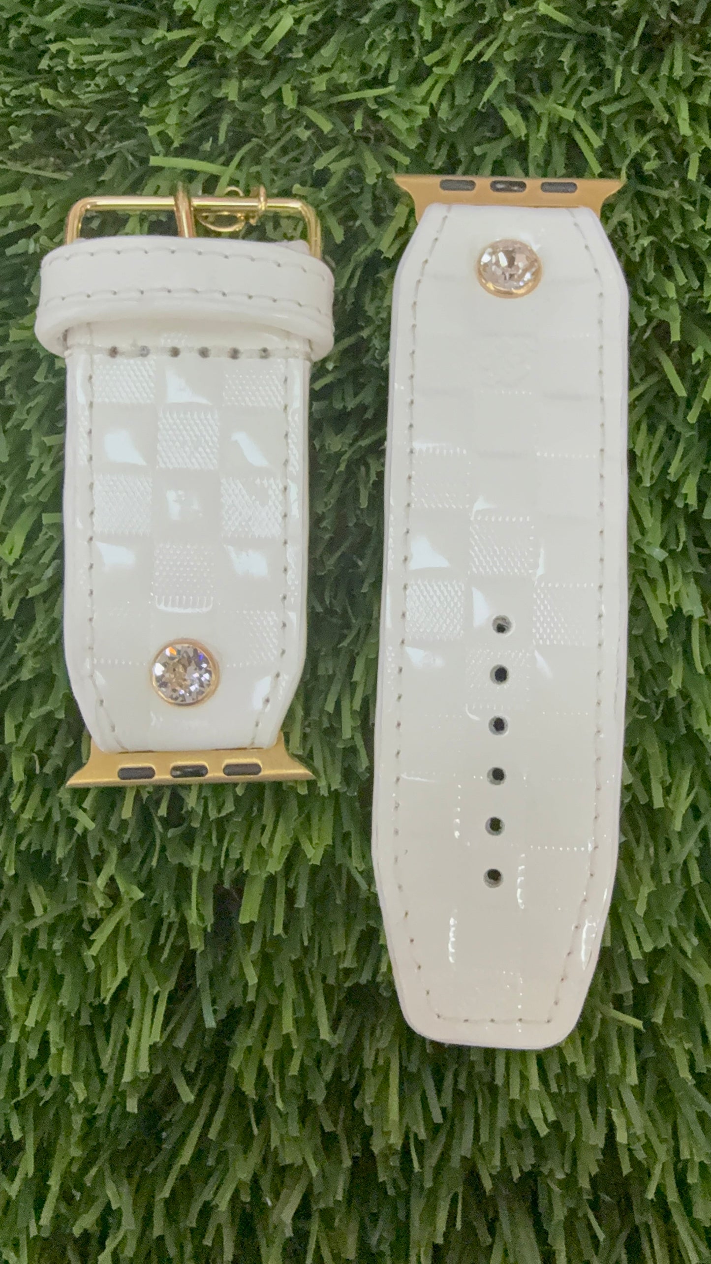 Rare-Authentic Upcycled Off-White Ultra Mini Damier Vernis
