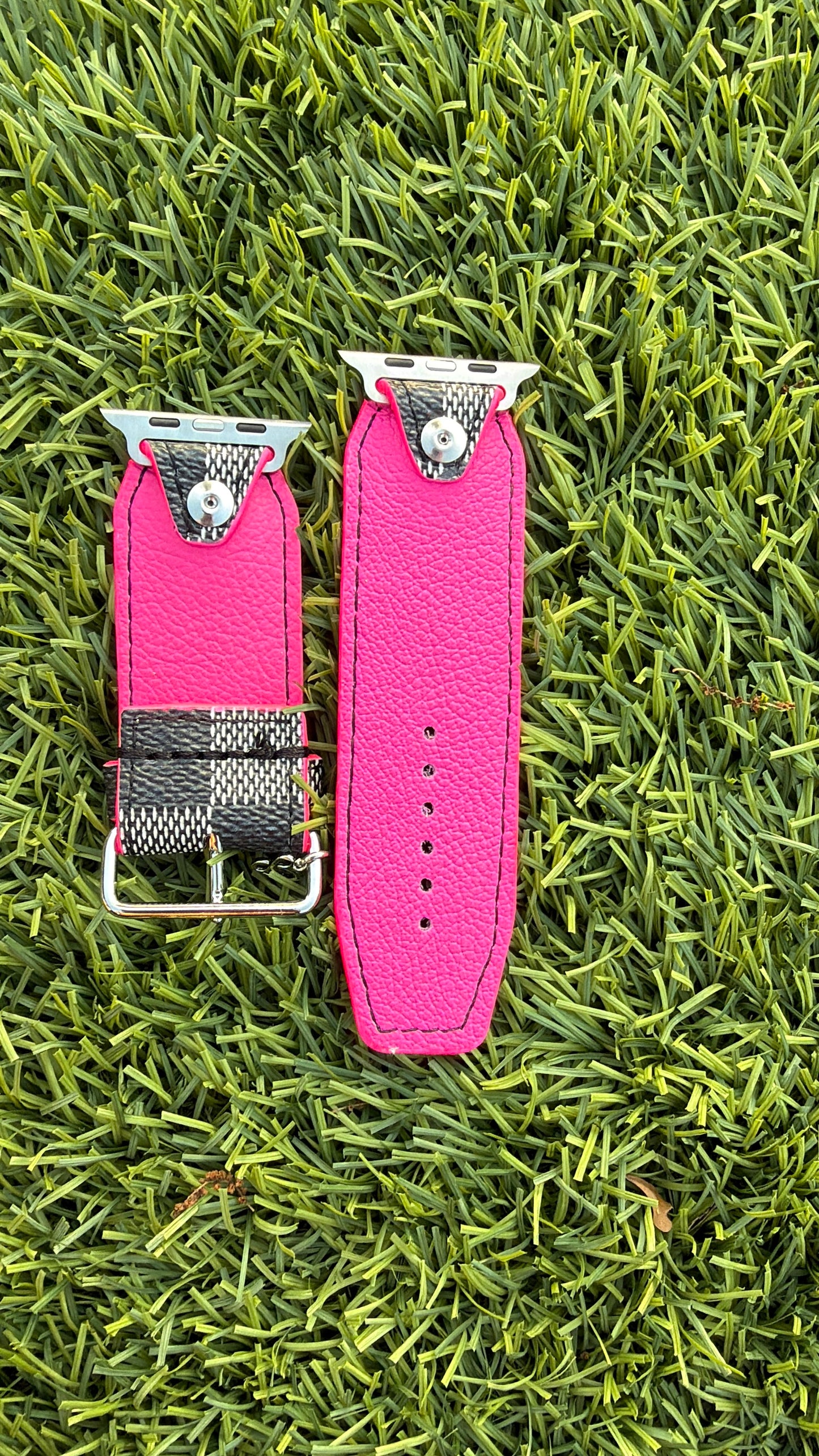 OTD- Beta- Neon Pink-Authentic LV Damier Black and White Couleur