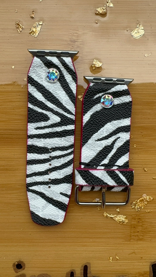 Authentic Upcycled Michael Kors Zebra