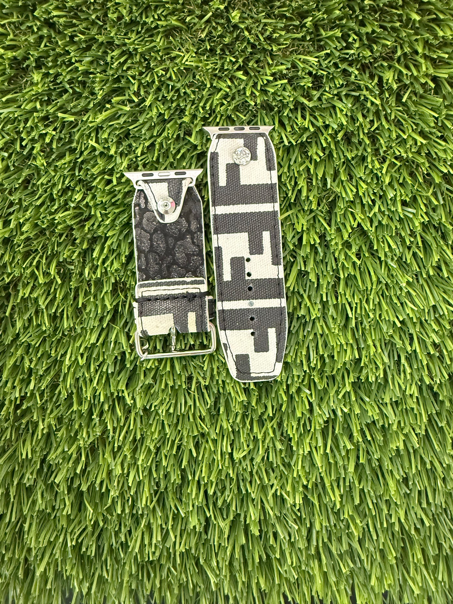 OTD-BETA-Authentic Upcycled Black and White Fendi