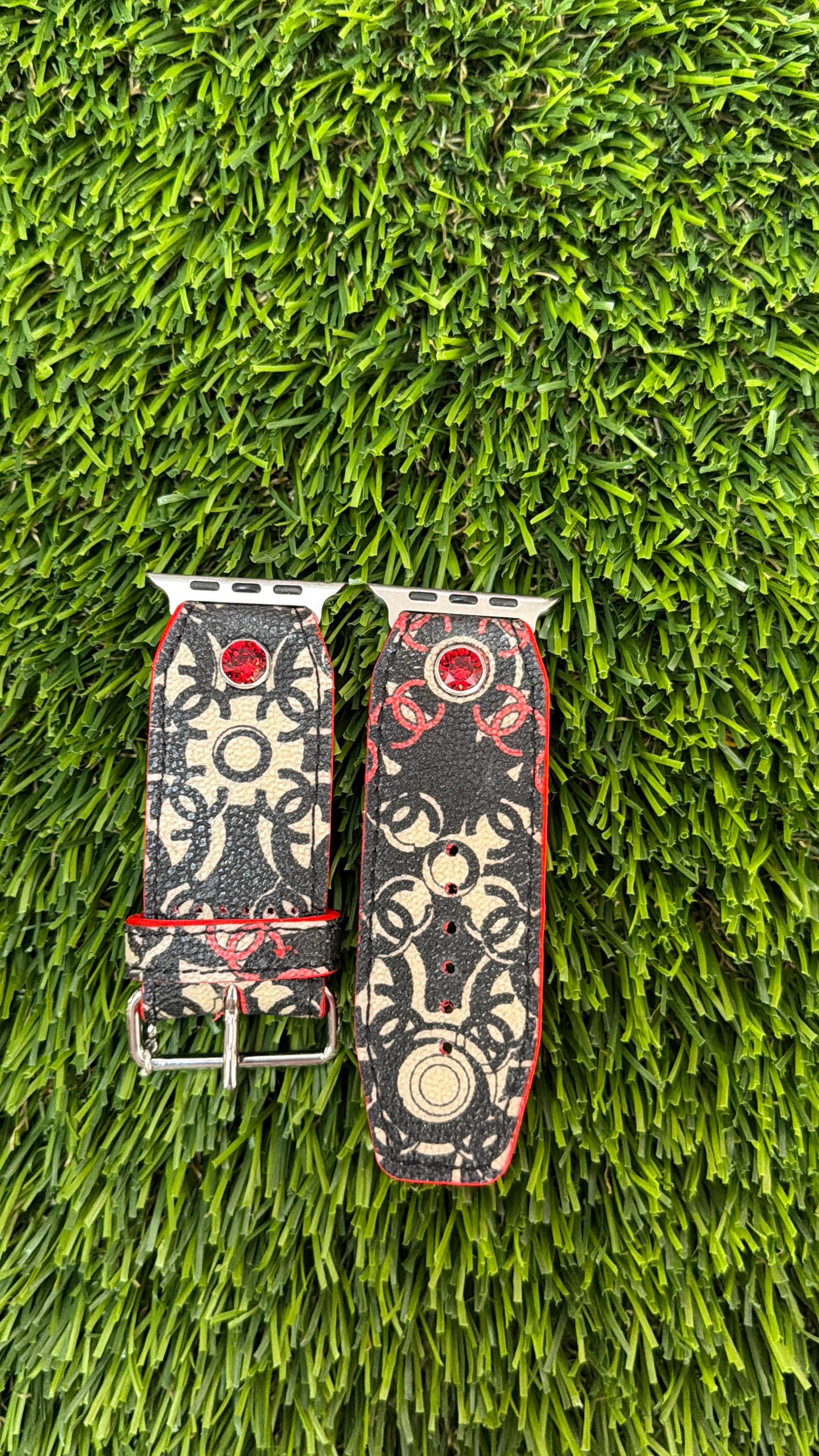 OTD-Alpha-Authentic Upcycled Chanel Optic (Red Edge)