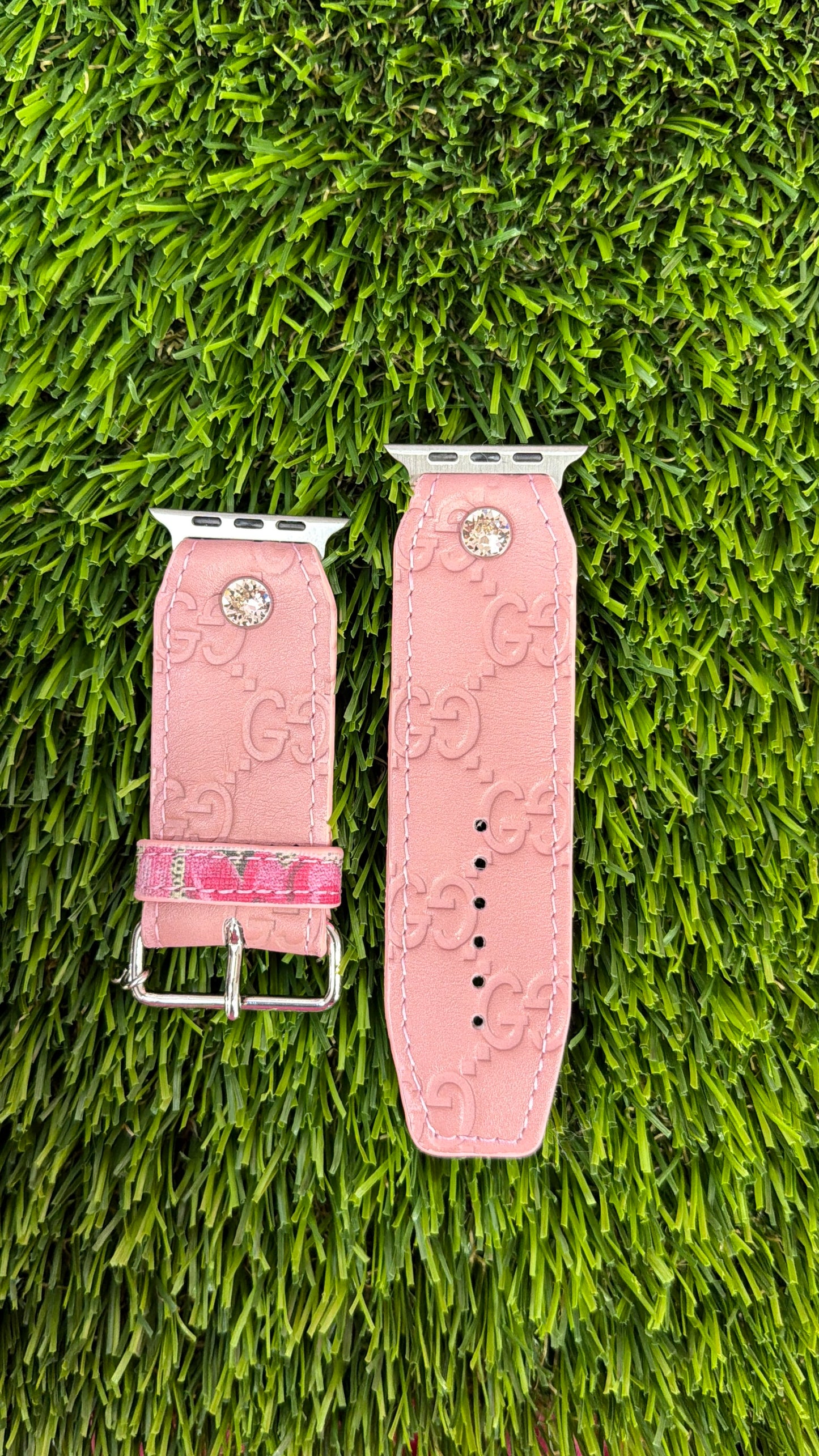OTD-Authentic Upcycled Dusty Rose GG with GG Pink Bloom Keeper