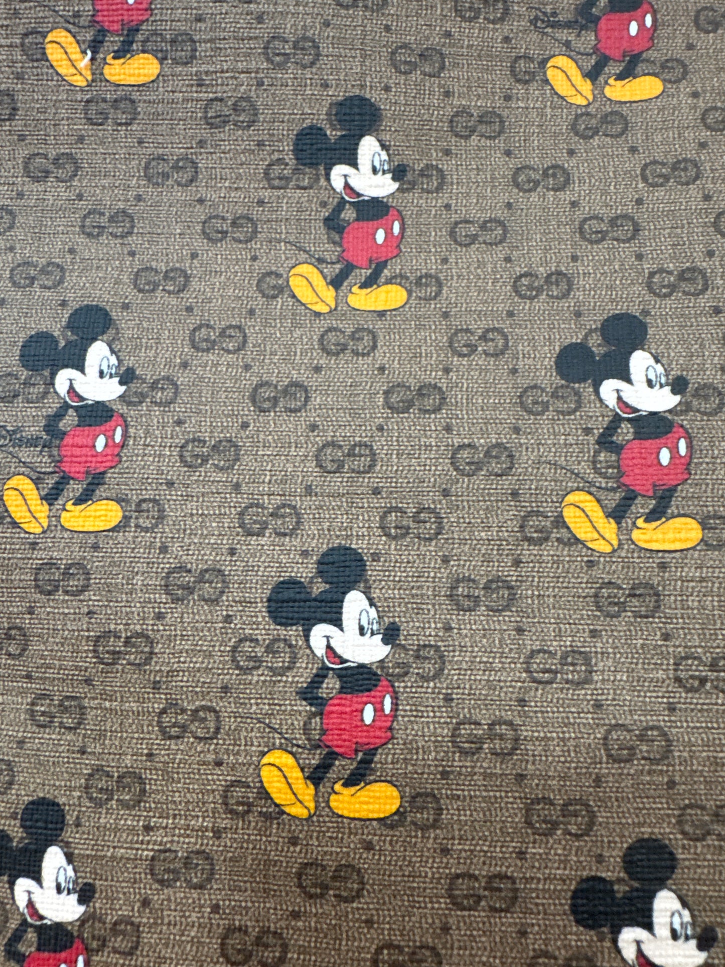 Auténtico Mickey de Disney Gucci reciclado