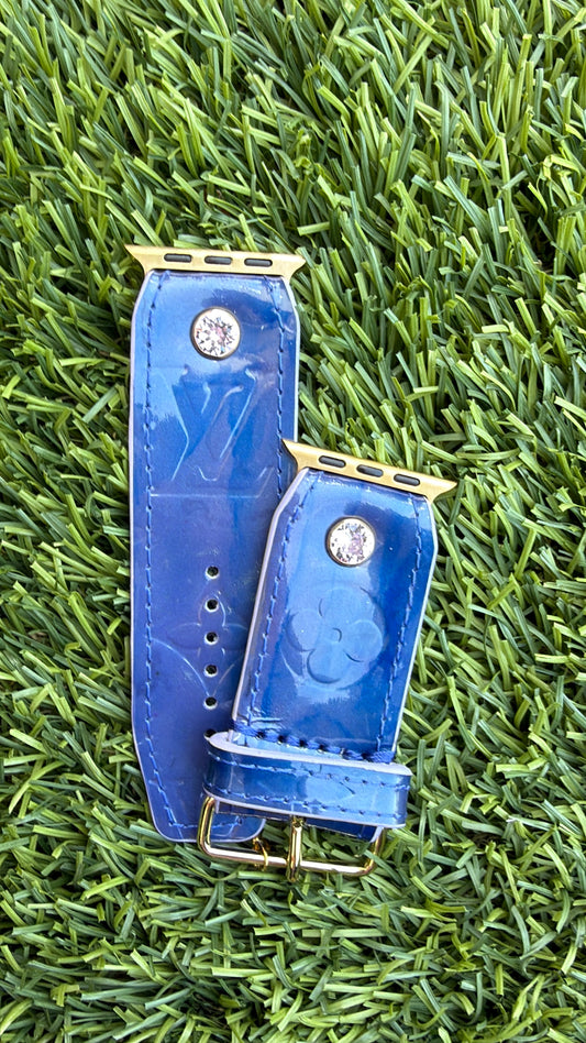 Authentic Upcycled LV "Nebula" Vernis (Blue & Purple)