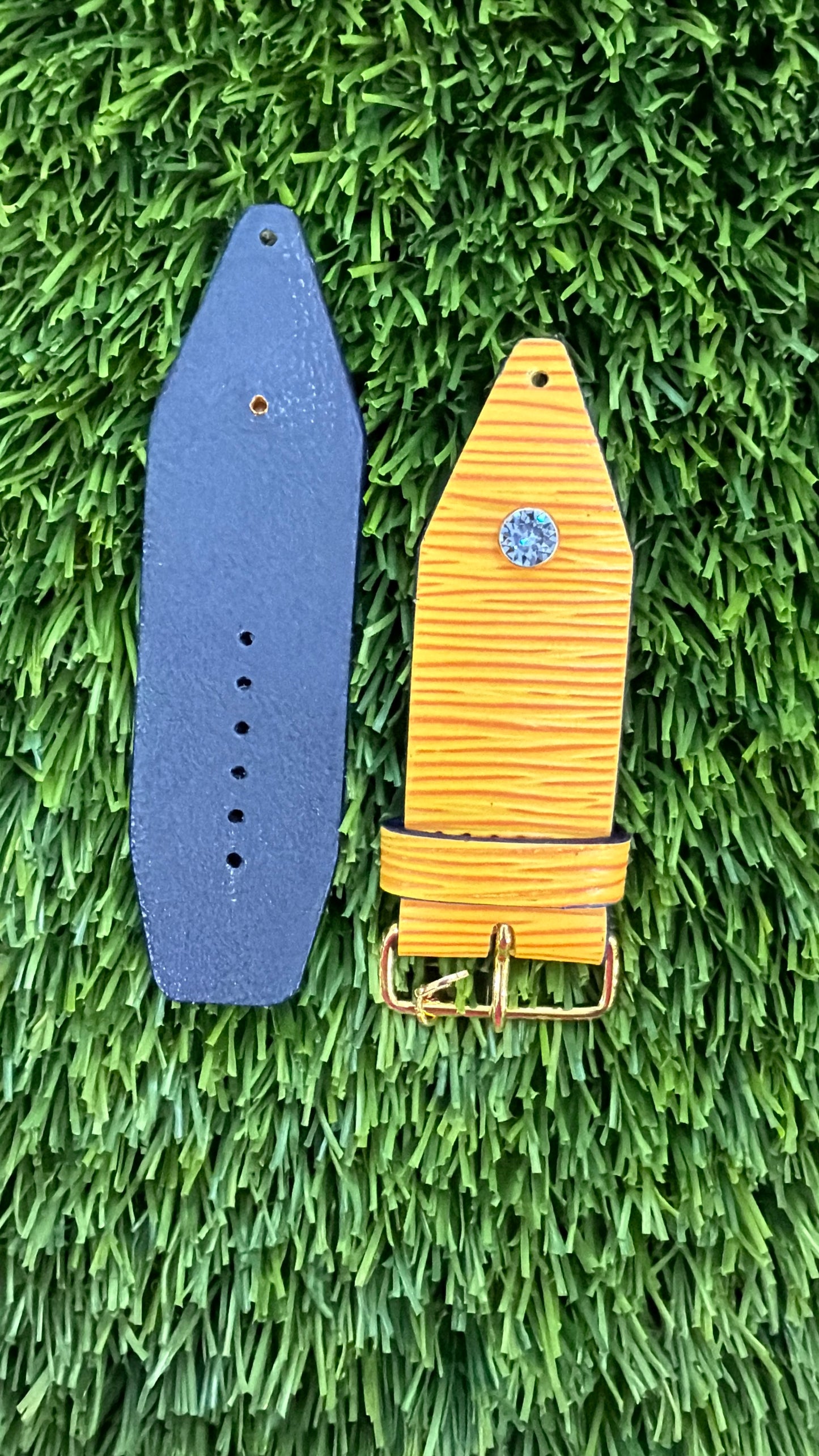 OTD-LV Tassili Yellow Vintage Epi Leather with Navy