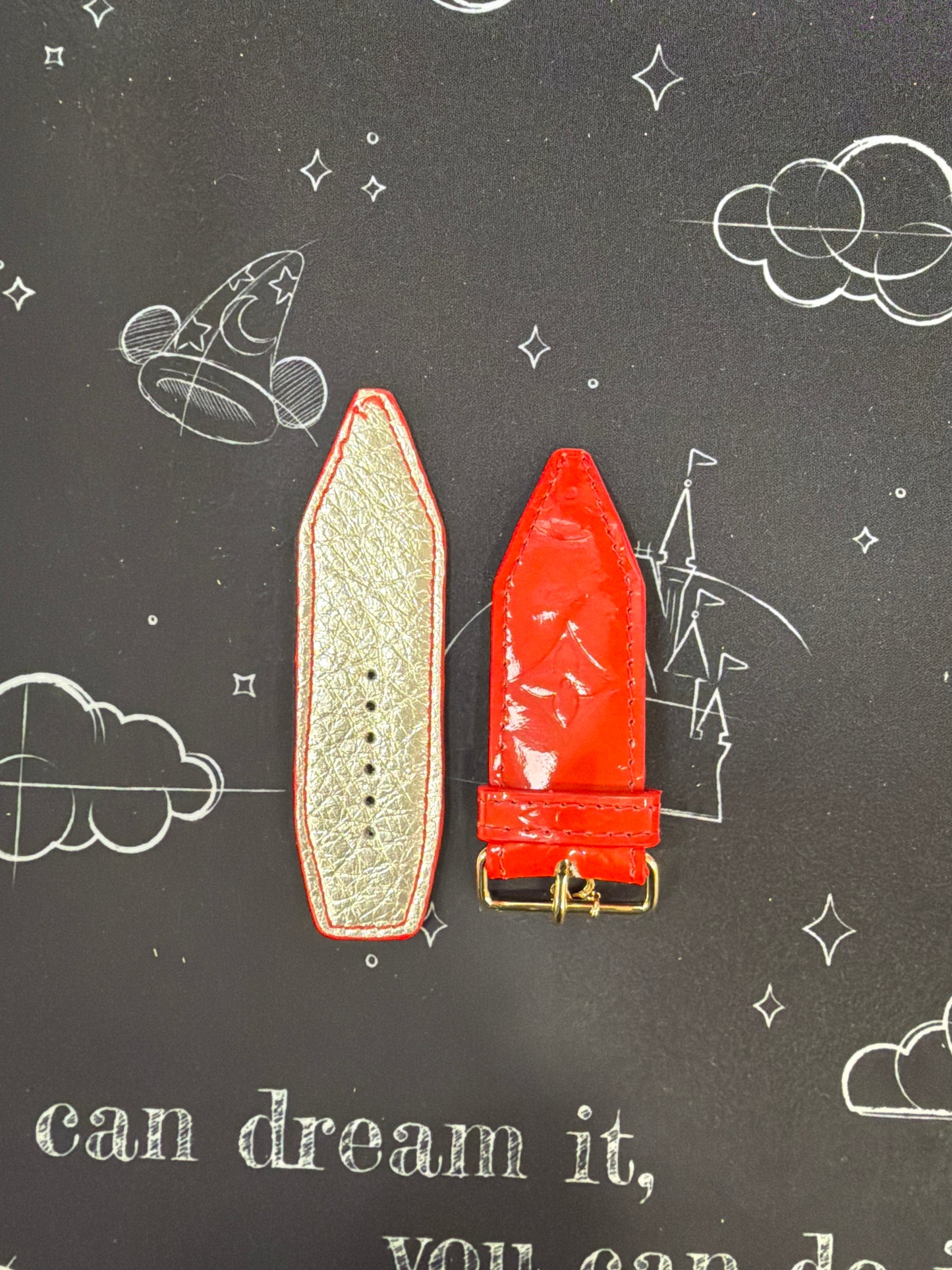 OTD-Alpha-Authentic Upcycled LV Red Vernis