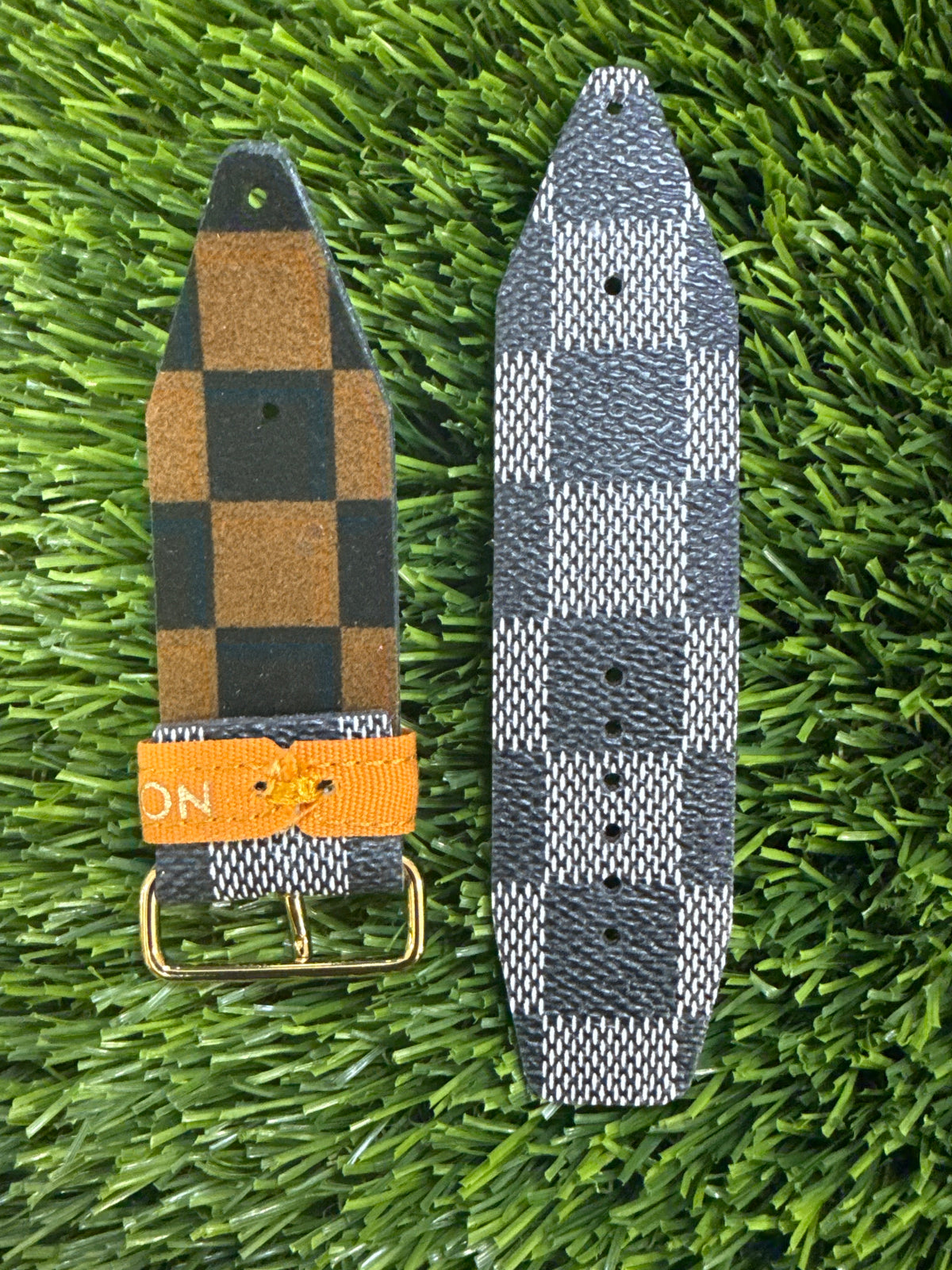 OTD- Beta- Mustard-Authentic LV Damier Black and White Couleur