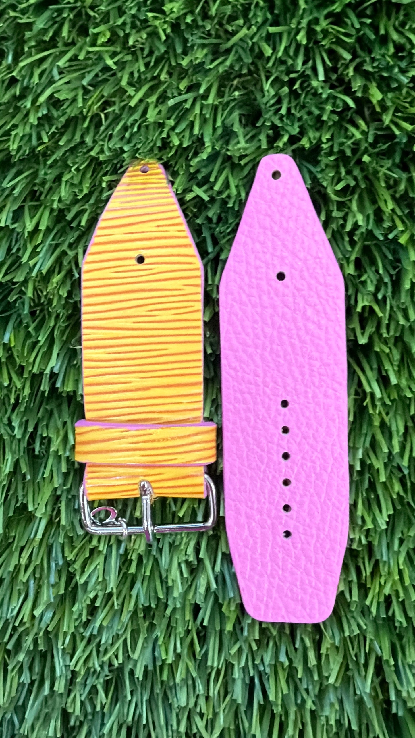 OTD-LV Tassili Yellow Vintage Epi Leather with Bubblegum Pink