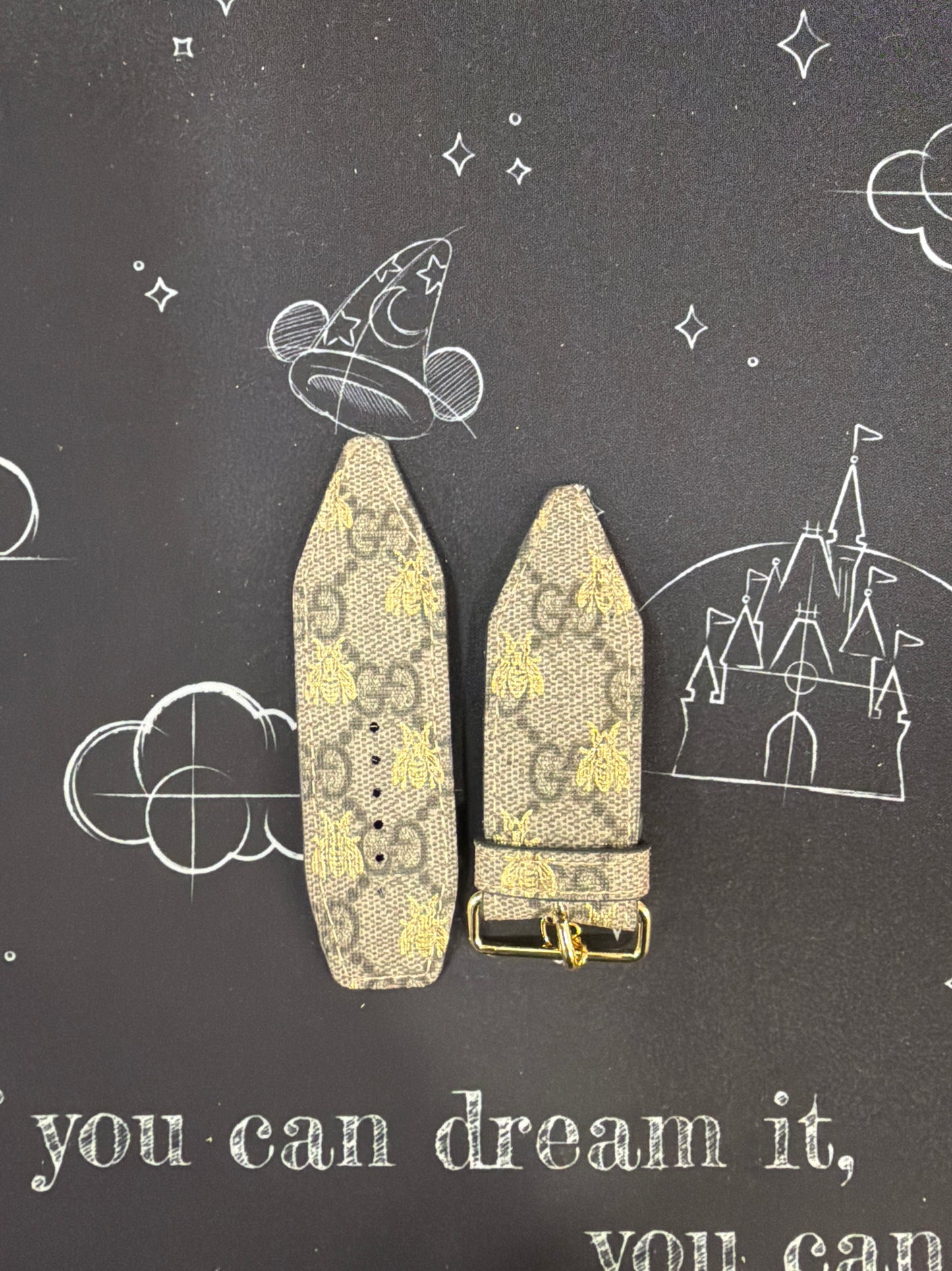 Blemished- ALPHA-Authentic Upcycled GG Bee