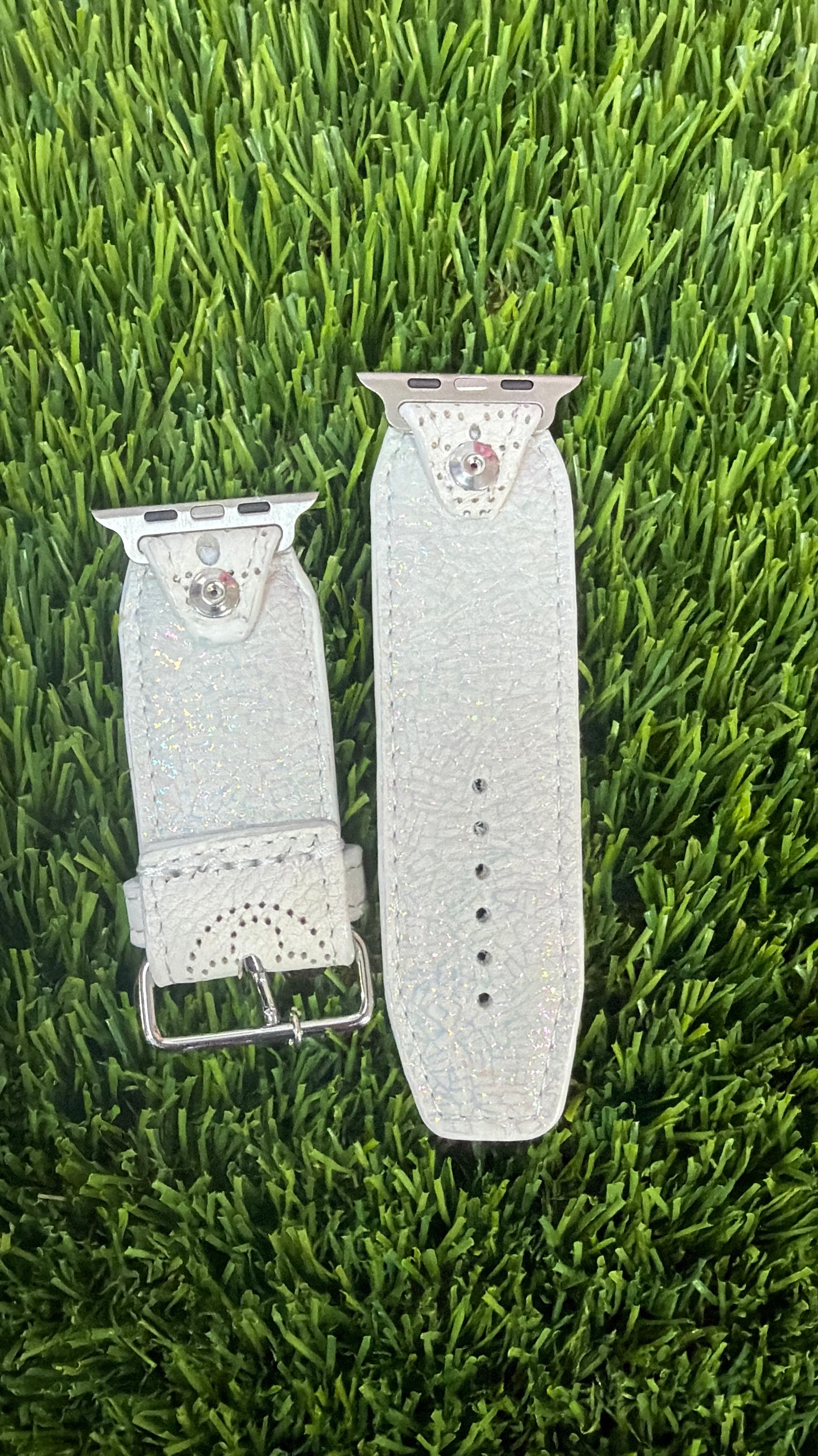 Blemished-Beta-Authentic Upcycled LV White Mahina