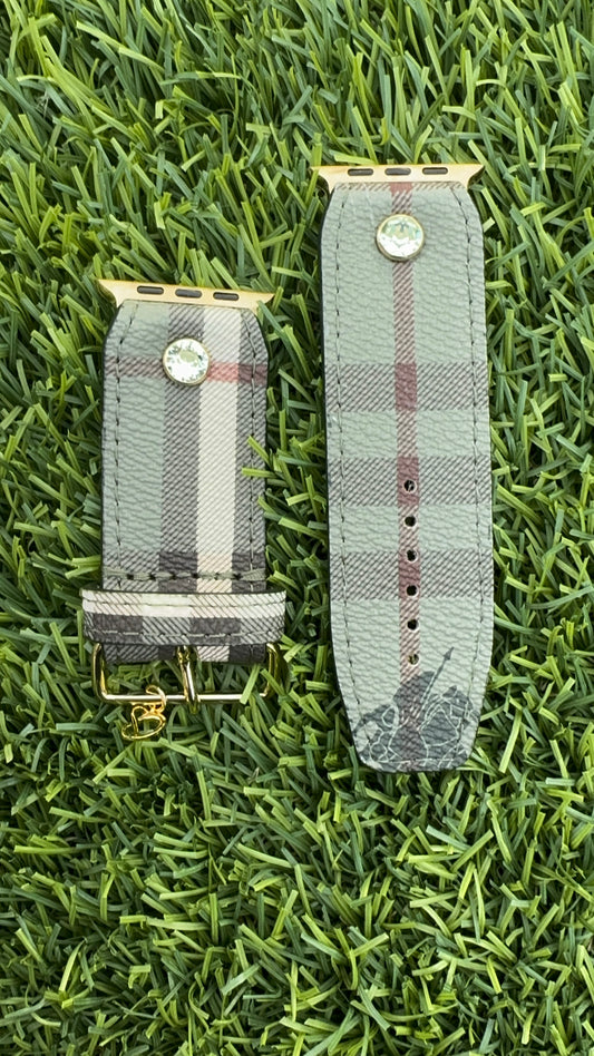 Authentic Upcycled Traditional Sage Burberry