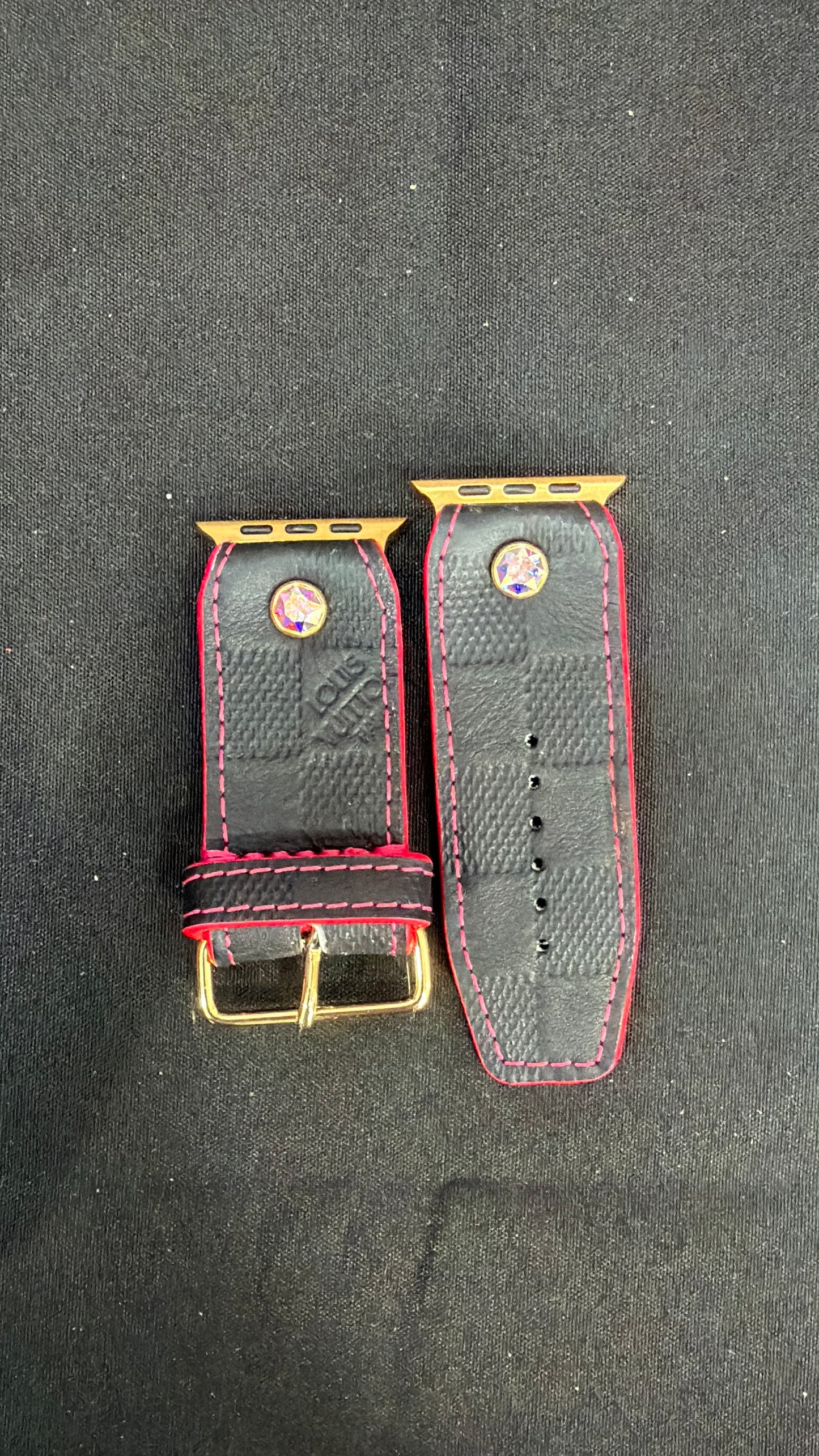 Authentic Upcycled Black Damier Infini