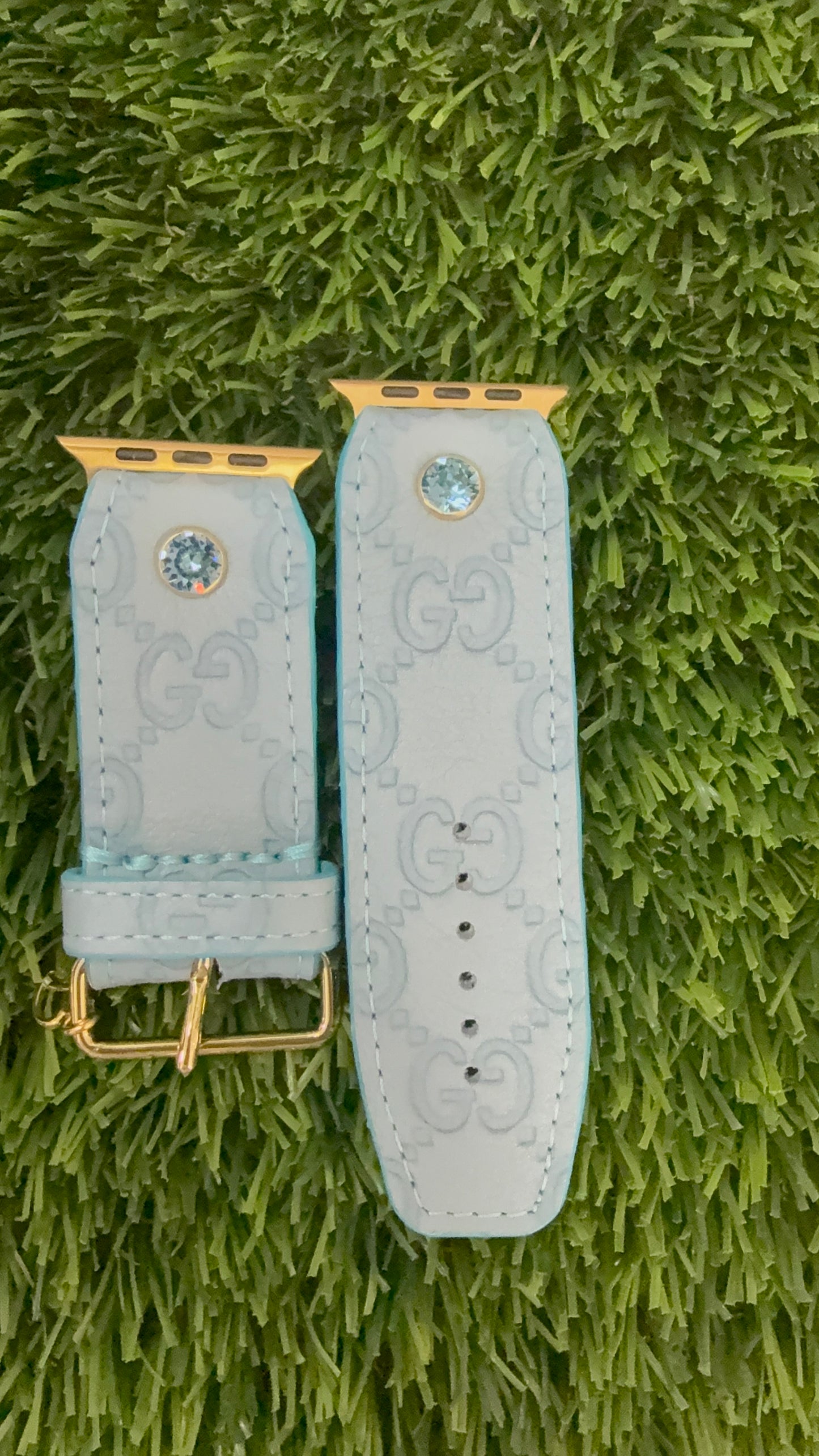 Authentic Upcycled Powder Baby Blue GG