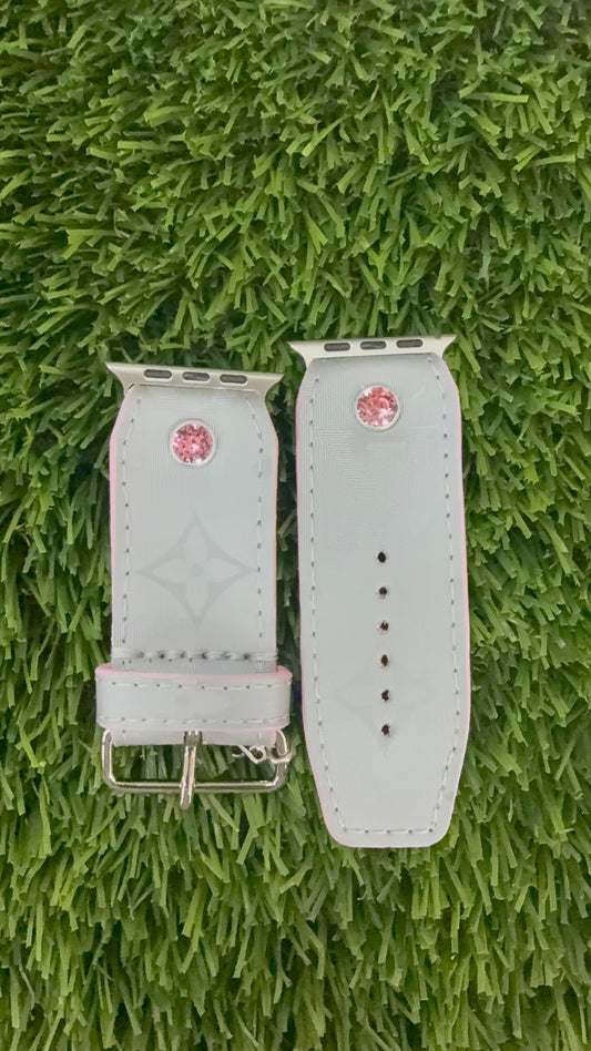 OTD-Authentic Upcycled LV Satellite-Alpha-Pink and Silver