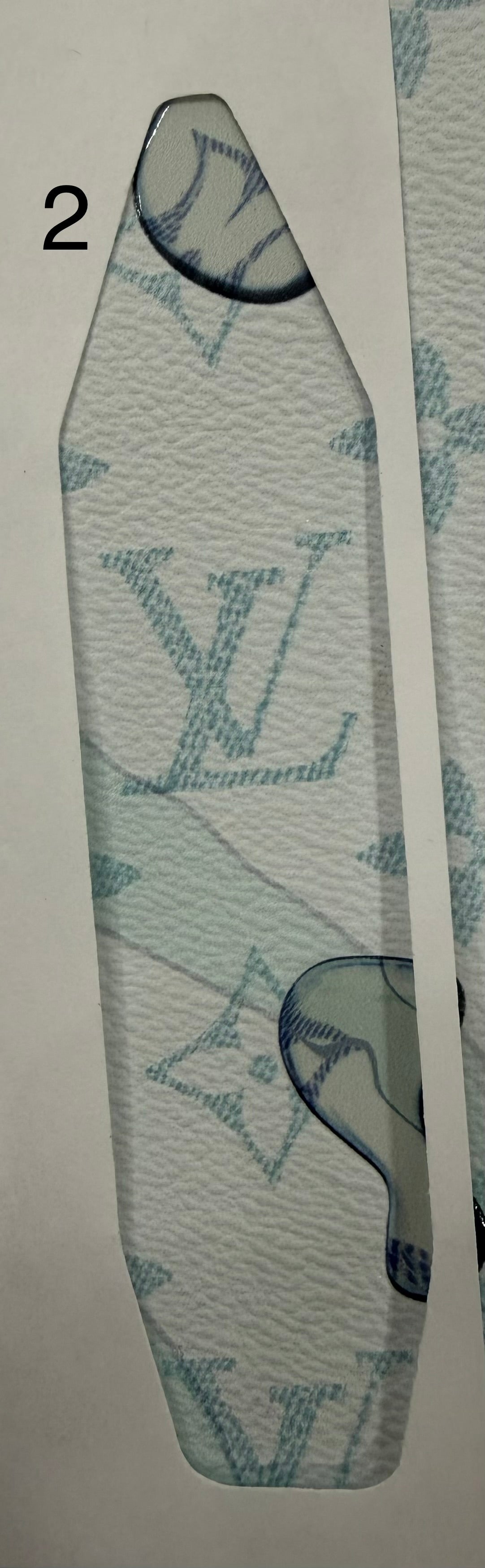 Authentic Upcycled Limited Edition Louis Vuitton Aquagarden (Light Blue)