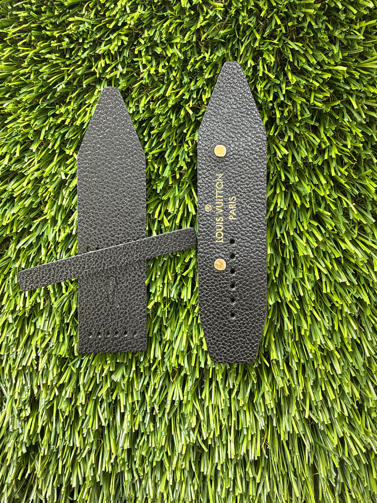 Blemished-One Of A Kind Black LV with Rivets - Beta Sized
