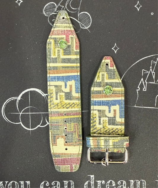 OTD-Gamma-Creme-Authentic Upcycled Olive Colorful Fendi